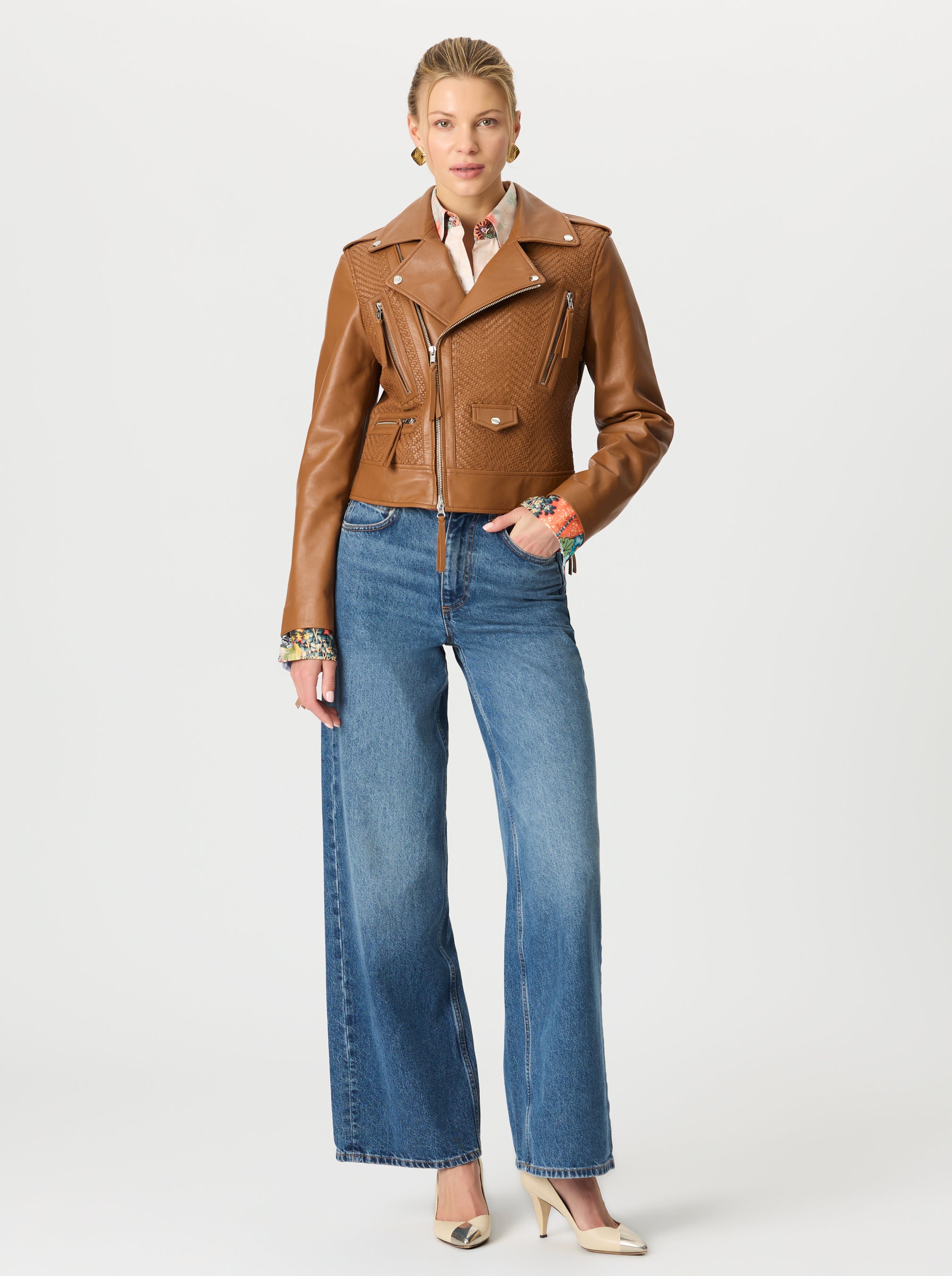 CLARA LEATHER JACKET
