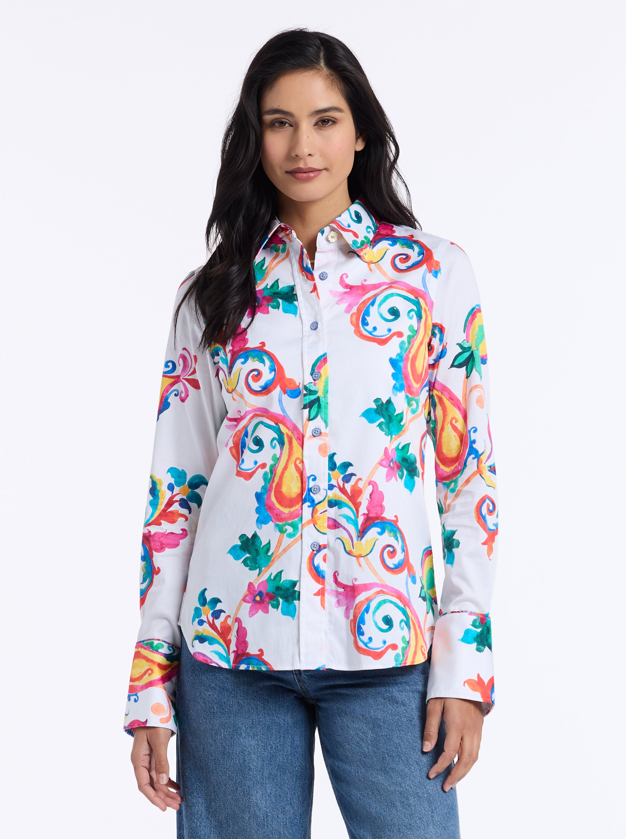 PRISCILLA LONG SLEEVE SHIRT