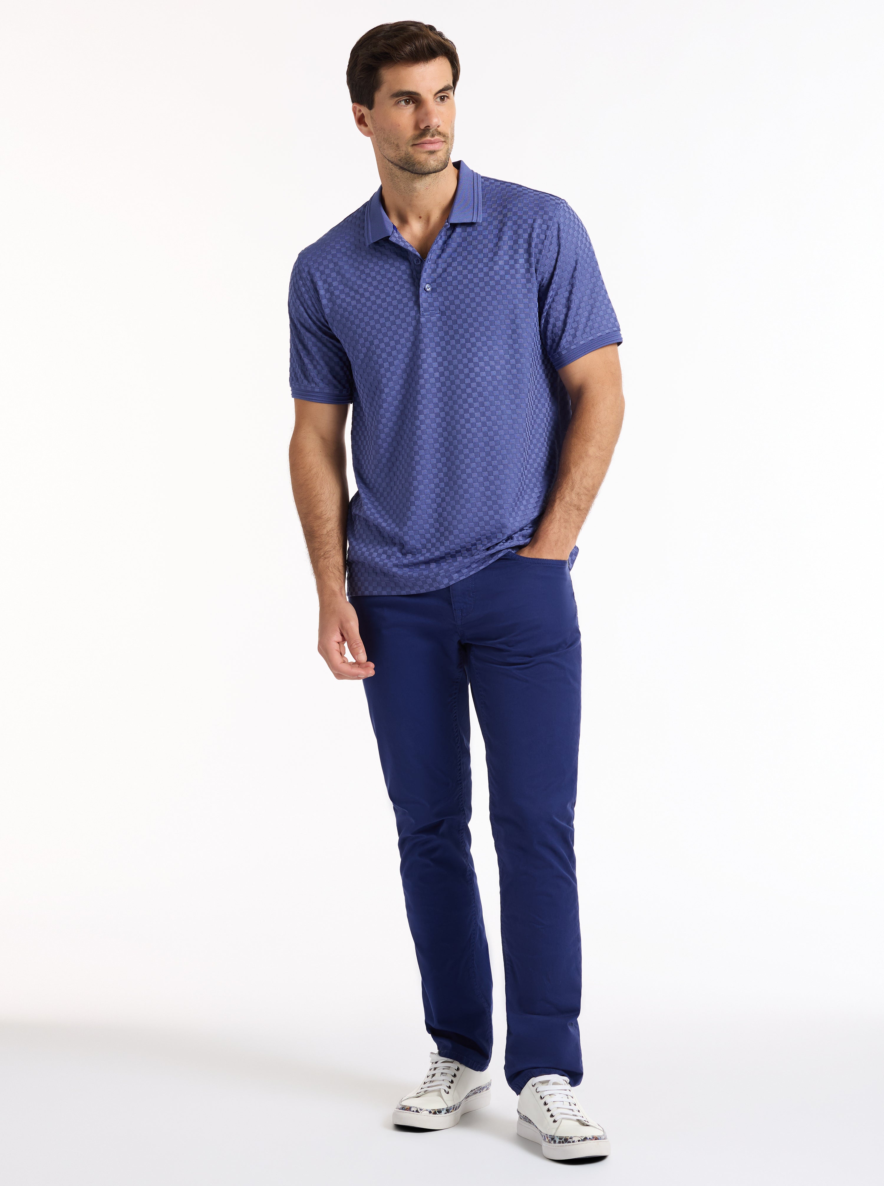 AARON SHORT SLEEVE POLO