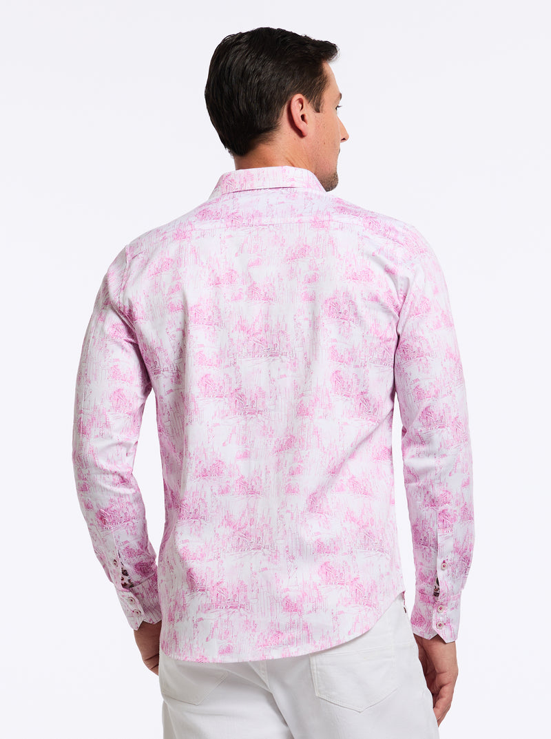 LIBERTY LONG SLEEVE BUTTON DOWN SHIRT