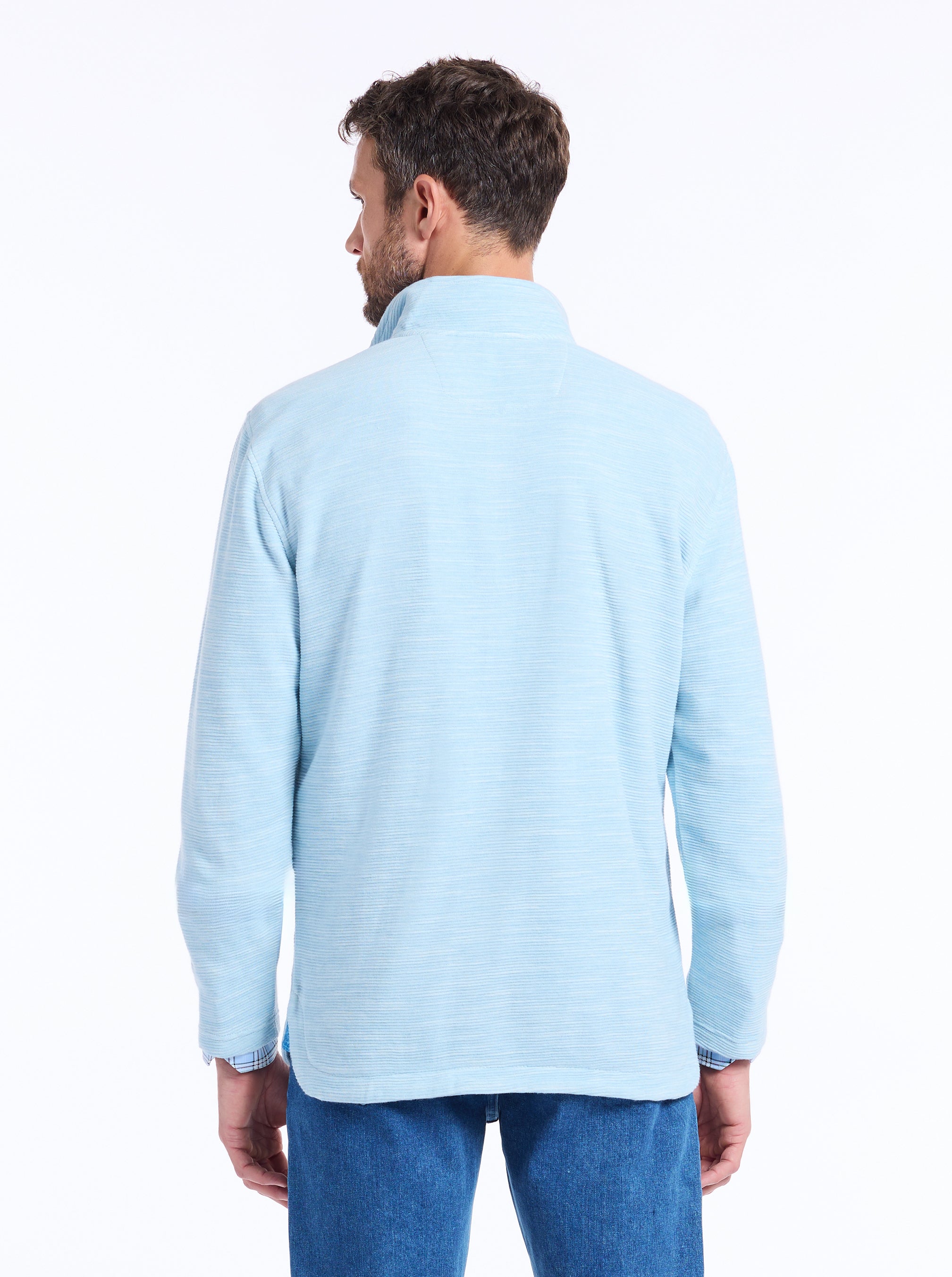 LEDSON LONG SLEEVE KNIT SHIRT