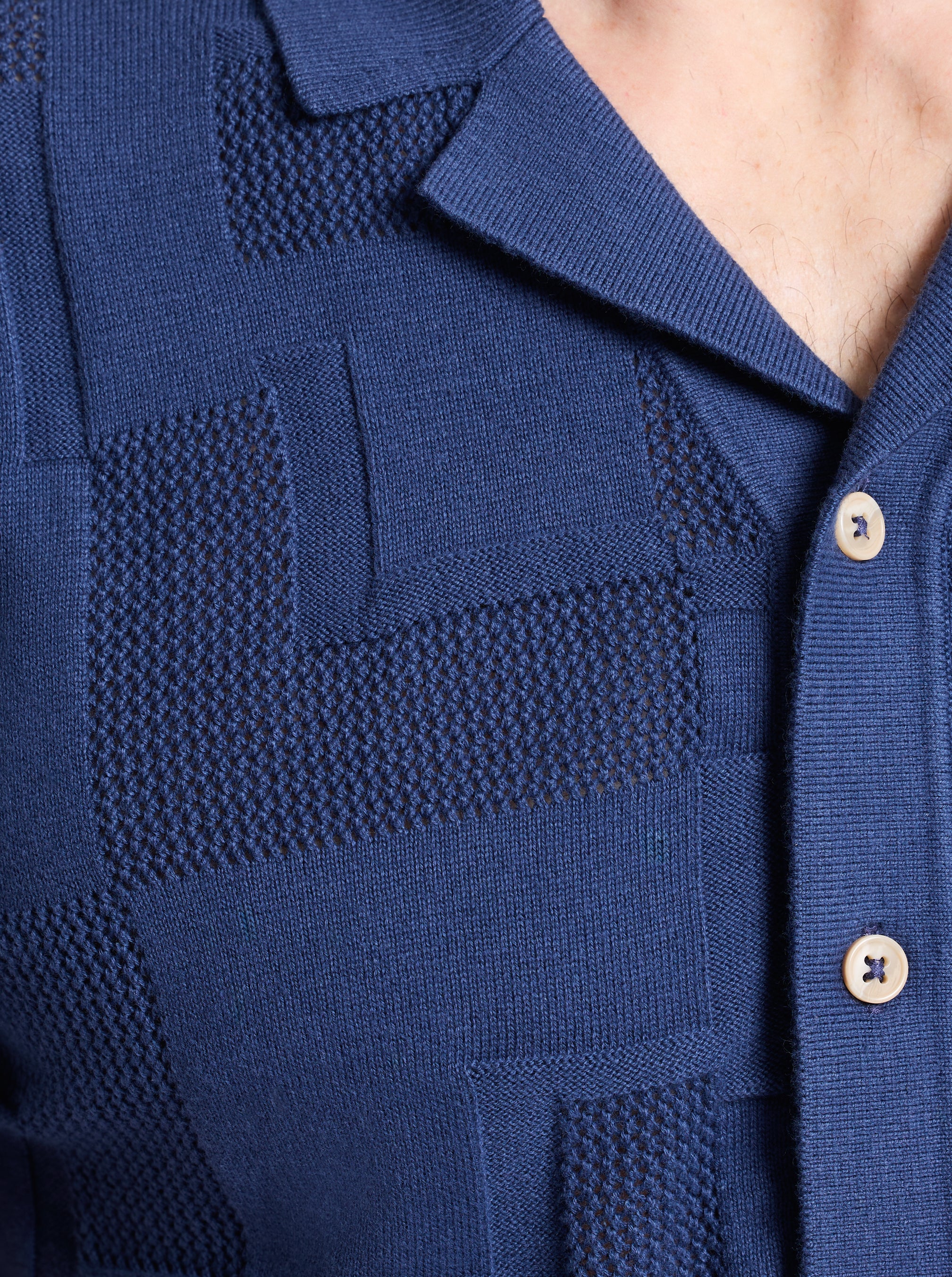 DRAYFORD SHORT SLEEVE SWEATER