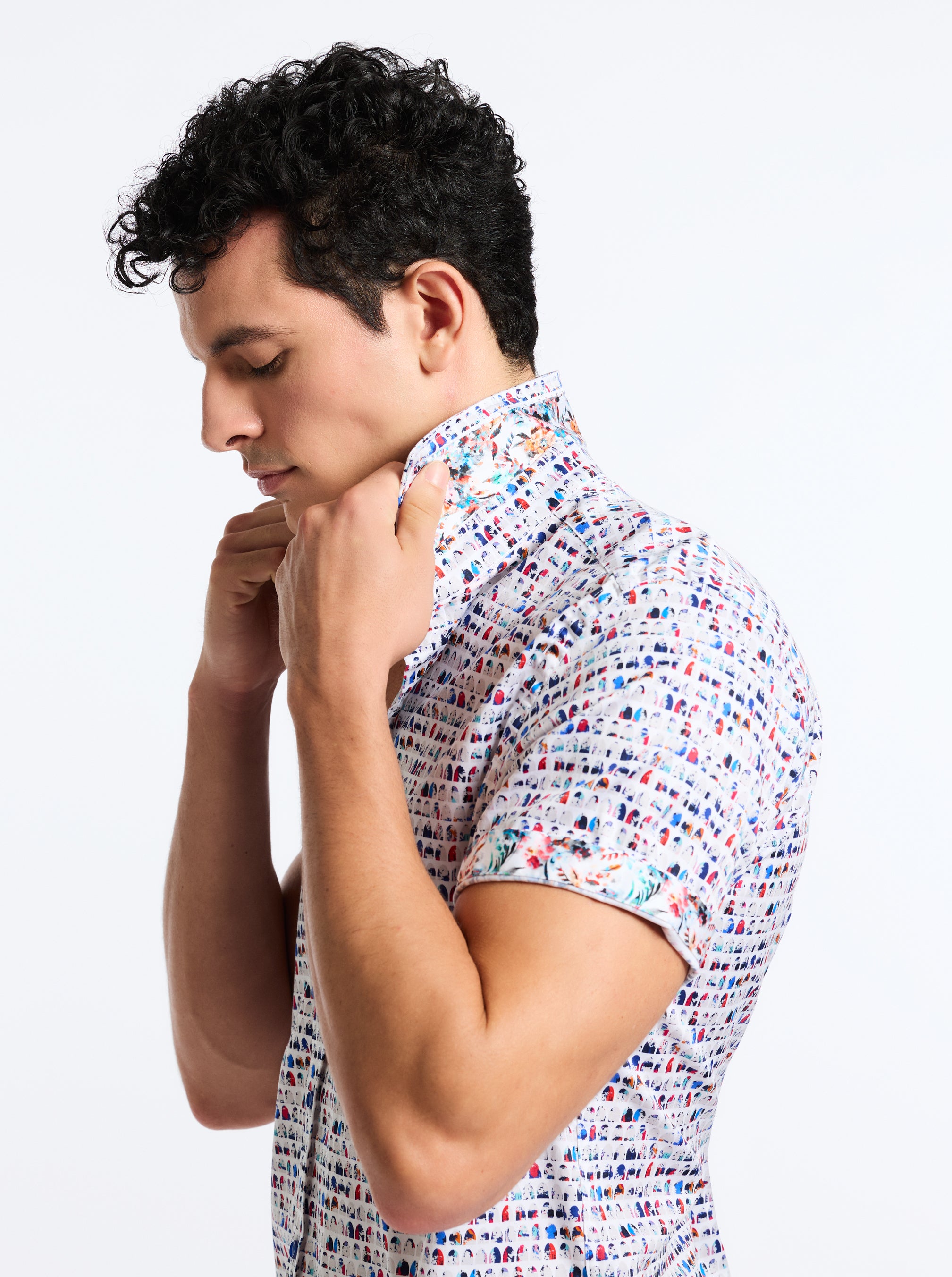BOARD BASH SHORT SLEEVE BUTTON DOWN SHIRT BIG