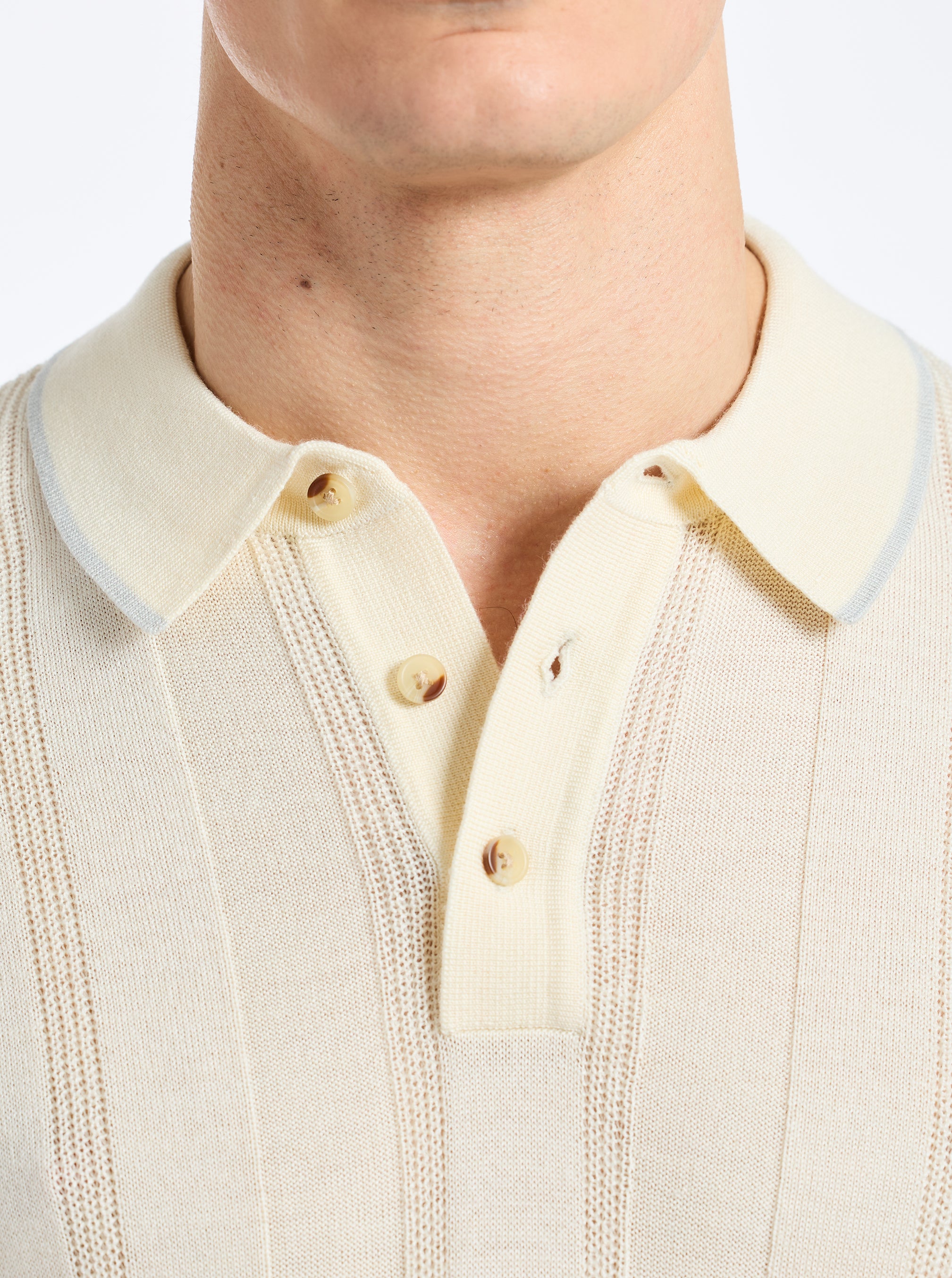 EDVAN SHORT SLEEVE SWEATER POLO