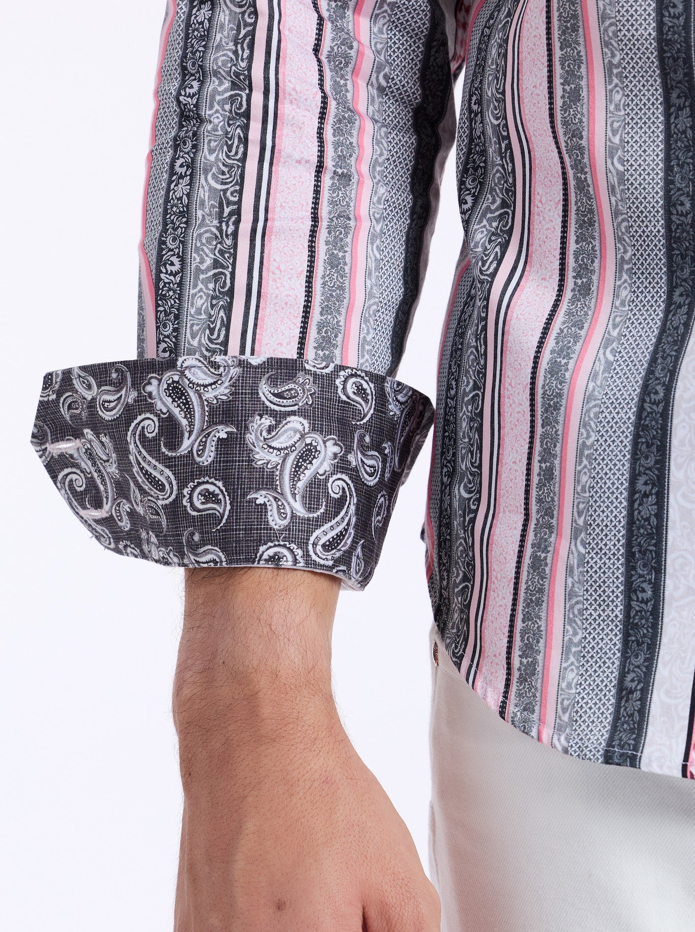 BRAMSHAW LONG SLEEVE BUTTON DOWN SHIRT