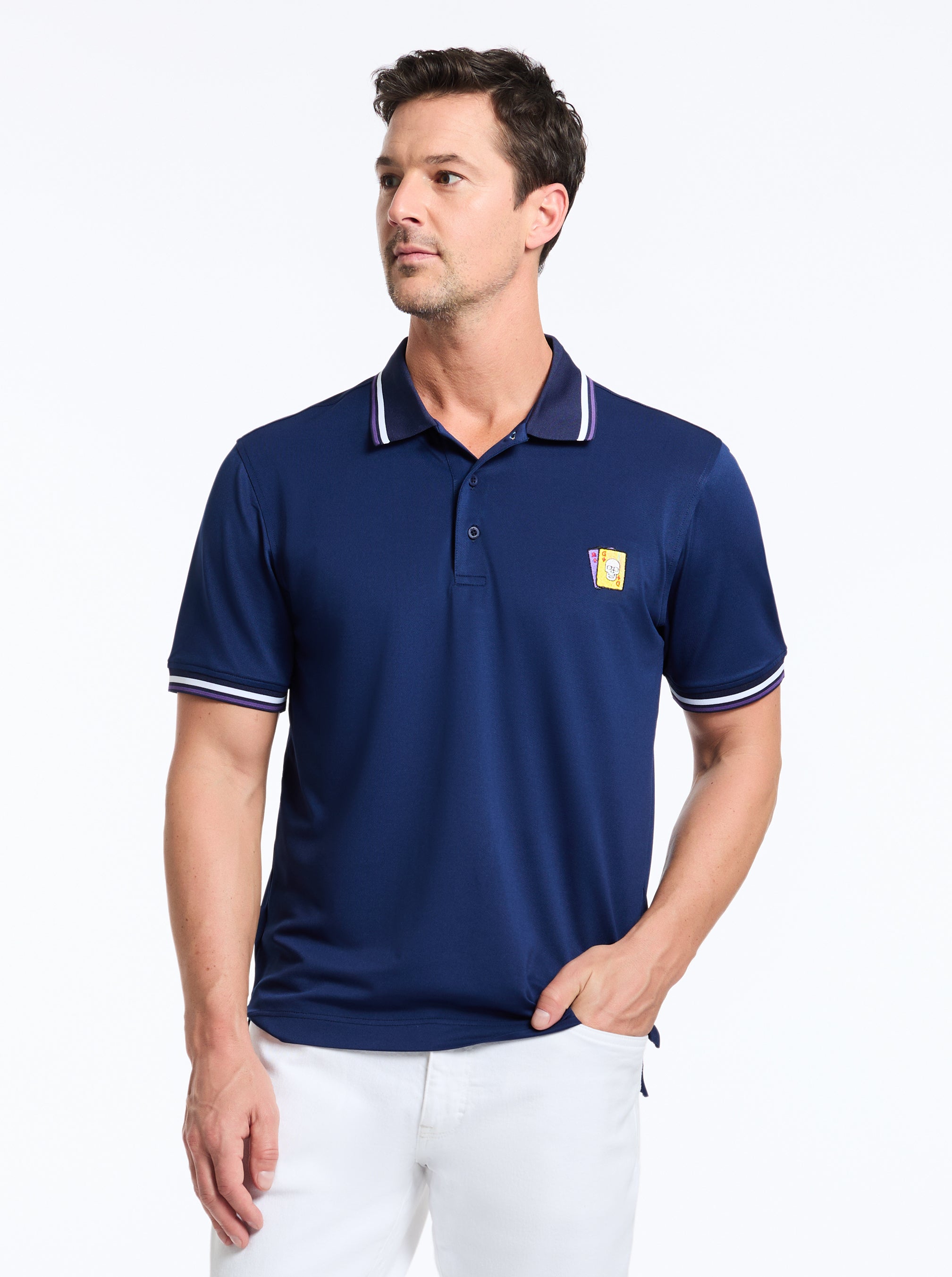 POKER NIGHT SHORT SLEEVE POLO