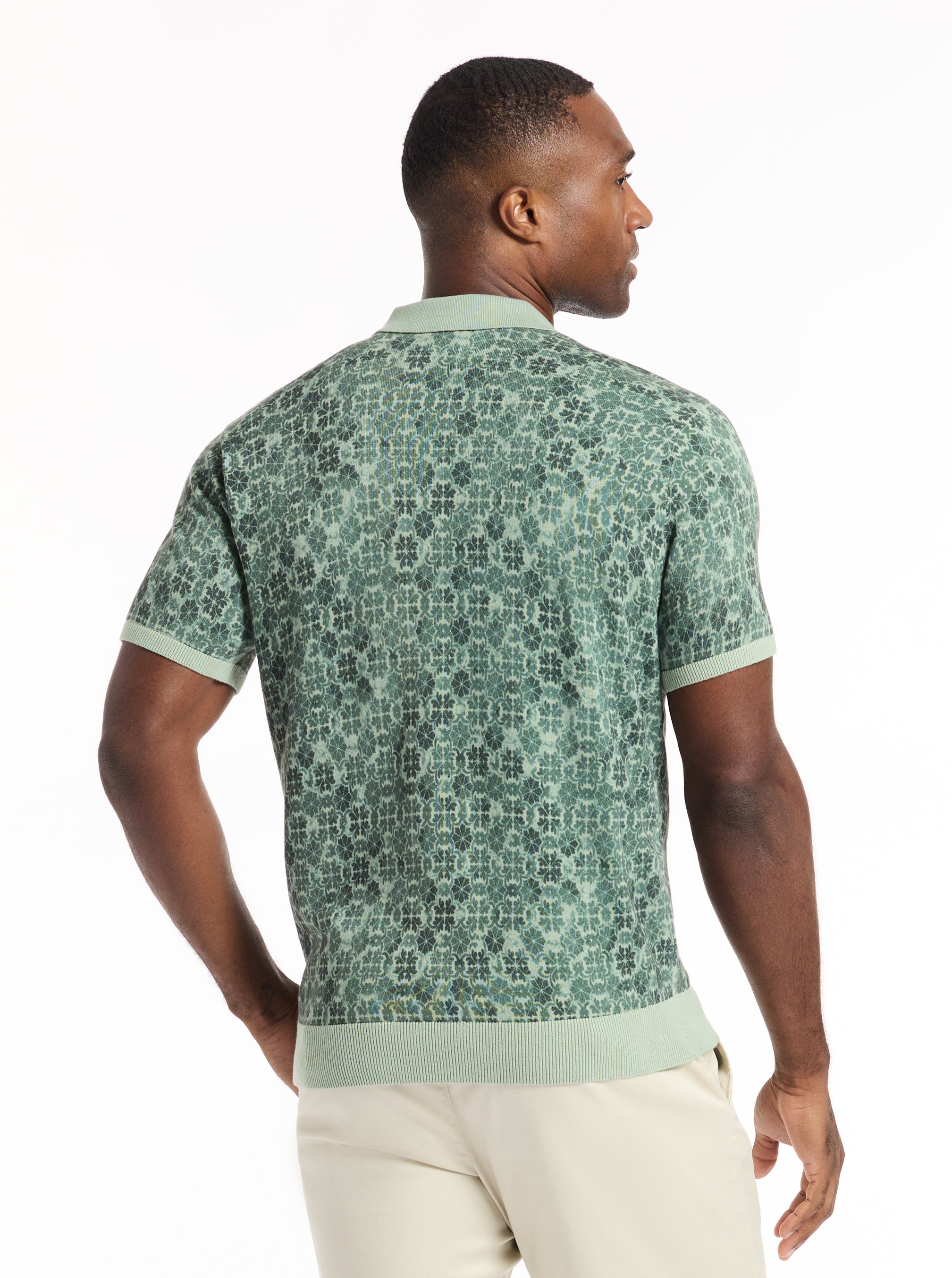 VESEY SHORT SLEEVE SWEATER POLO