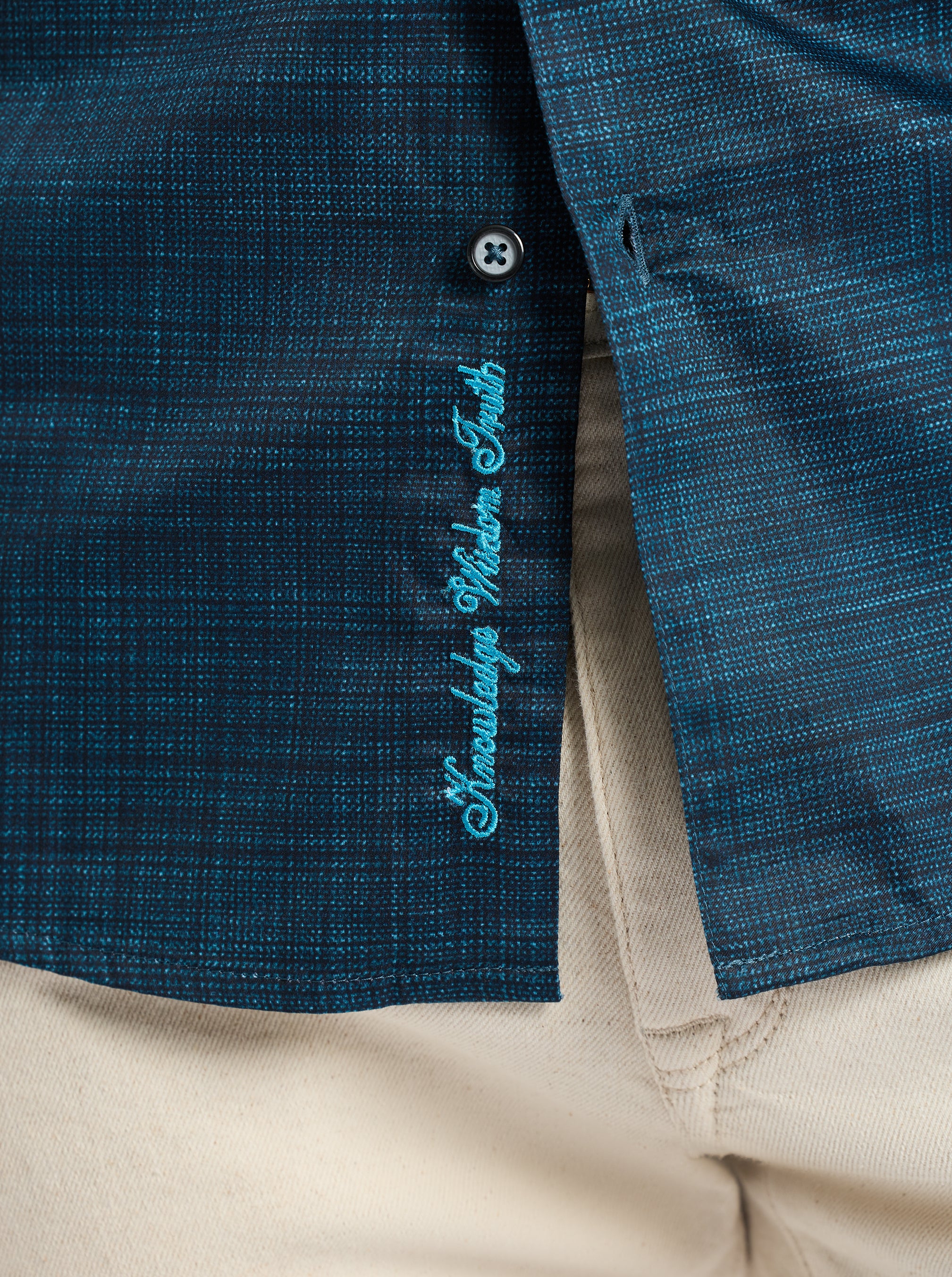ROTH LONG SLEEVE BUTTON DOWN SHIRT
