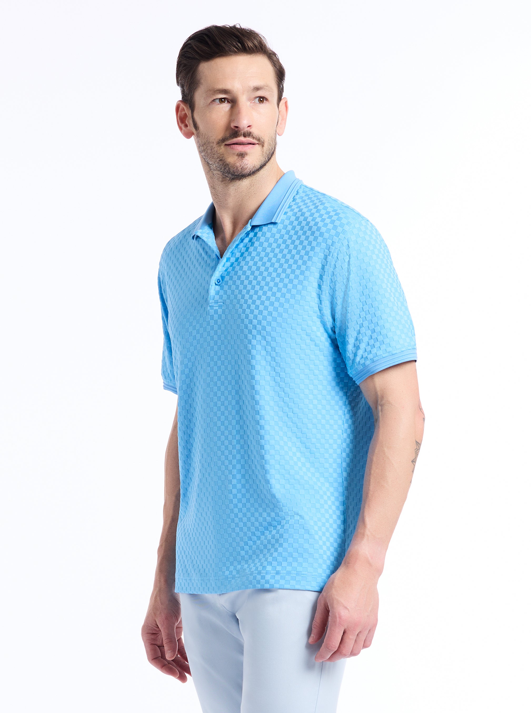 AARON SHORT SLEEVE POLO