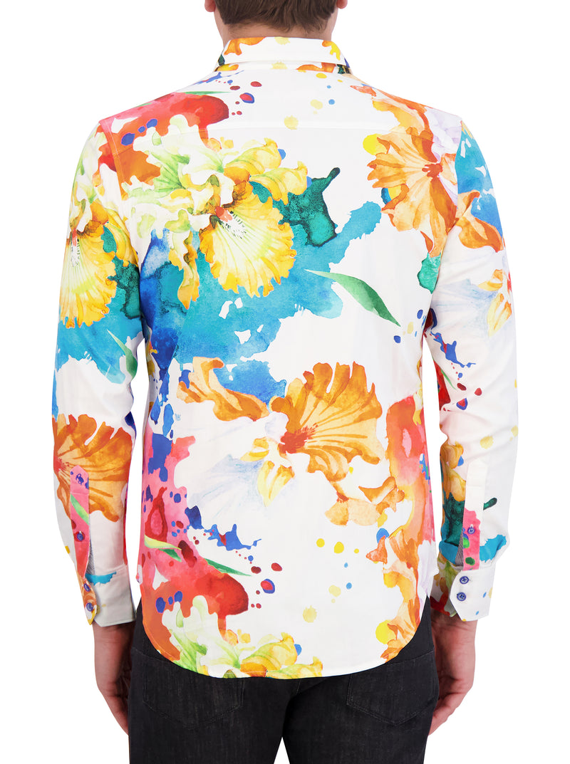 SORRENTINE LONG SLEEVE BUTTON DOWN SHIRT
