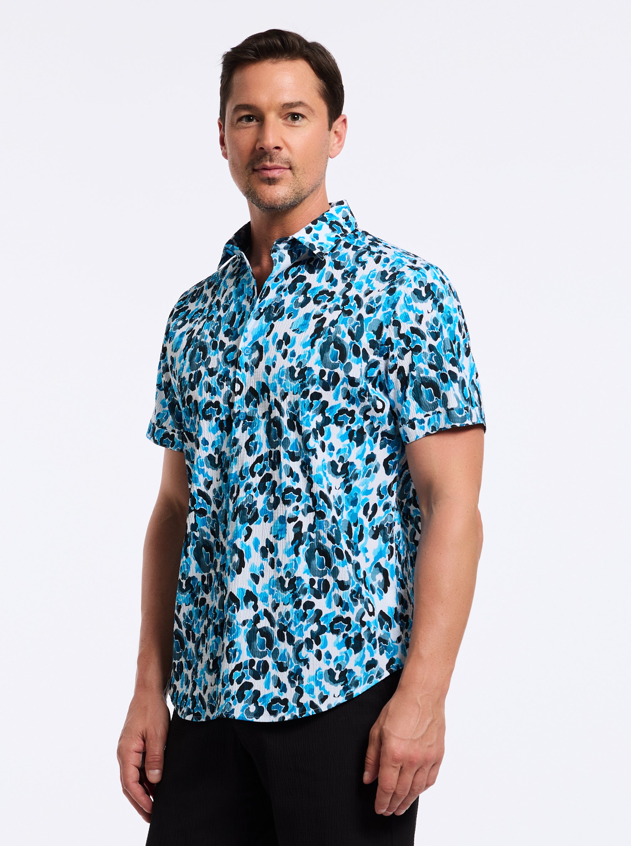 PANTANAL SHORT SLEEVE BUTTON DOWN SHIRT