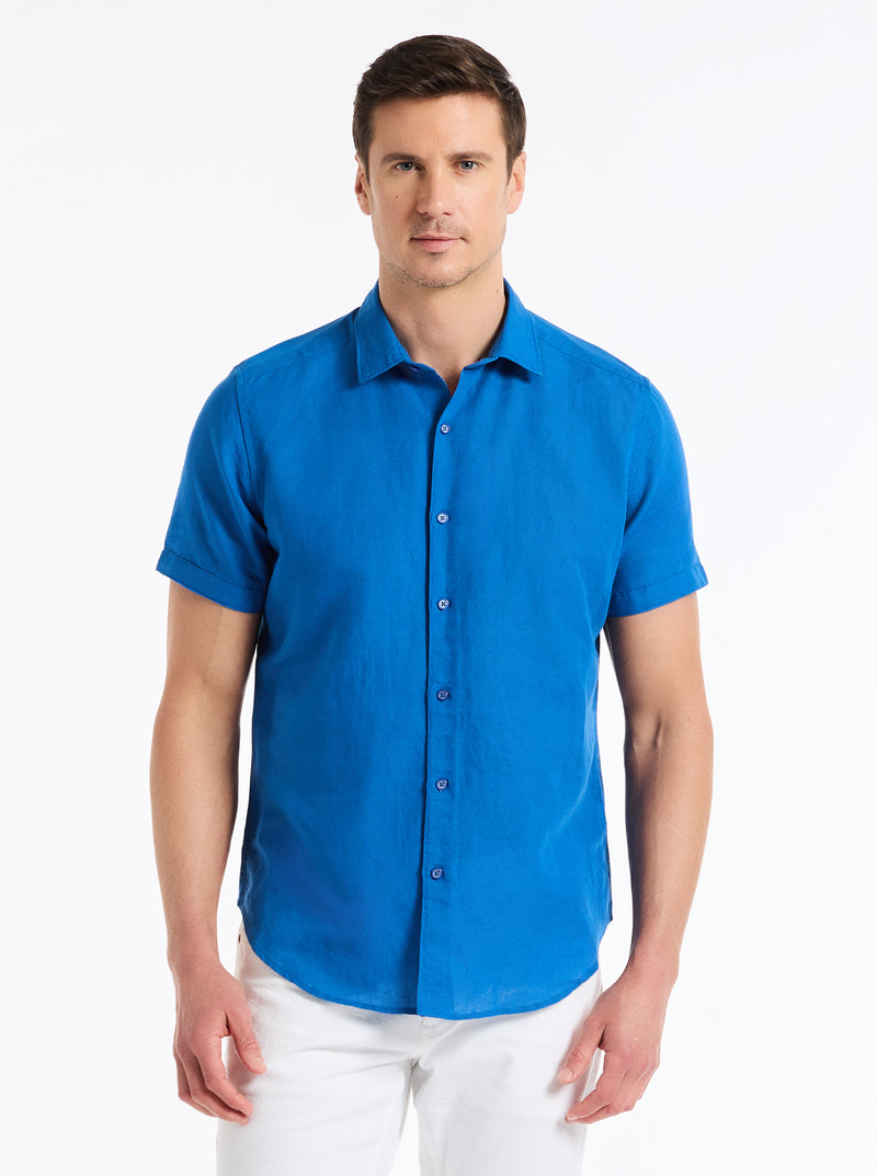 DAVIS SHORT SLEEVE BUTTON DOWN SHIRT