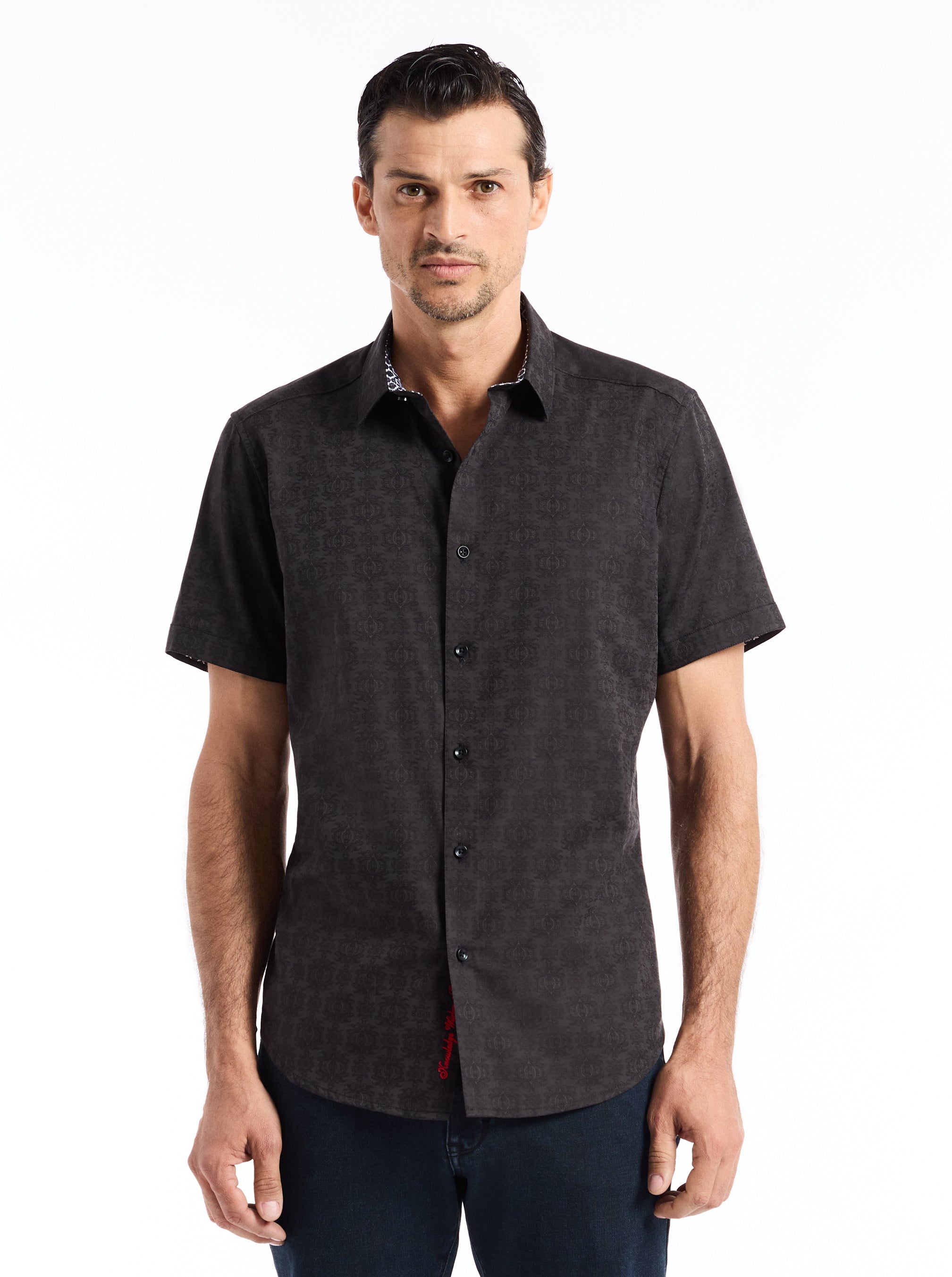 STELLMAN SHORT SLEEVE BUTTON DOWN SHIRT