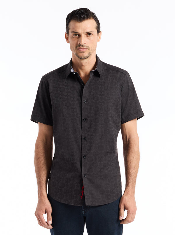 STELLMAN SHORT SLEEVE BUTTON DOWN SHIRT