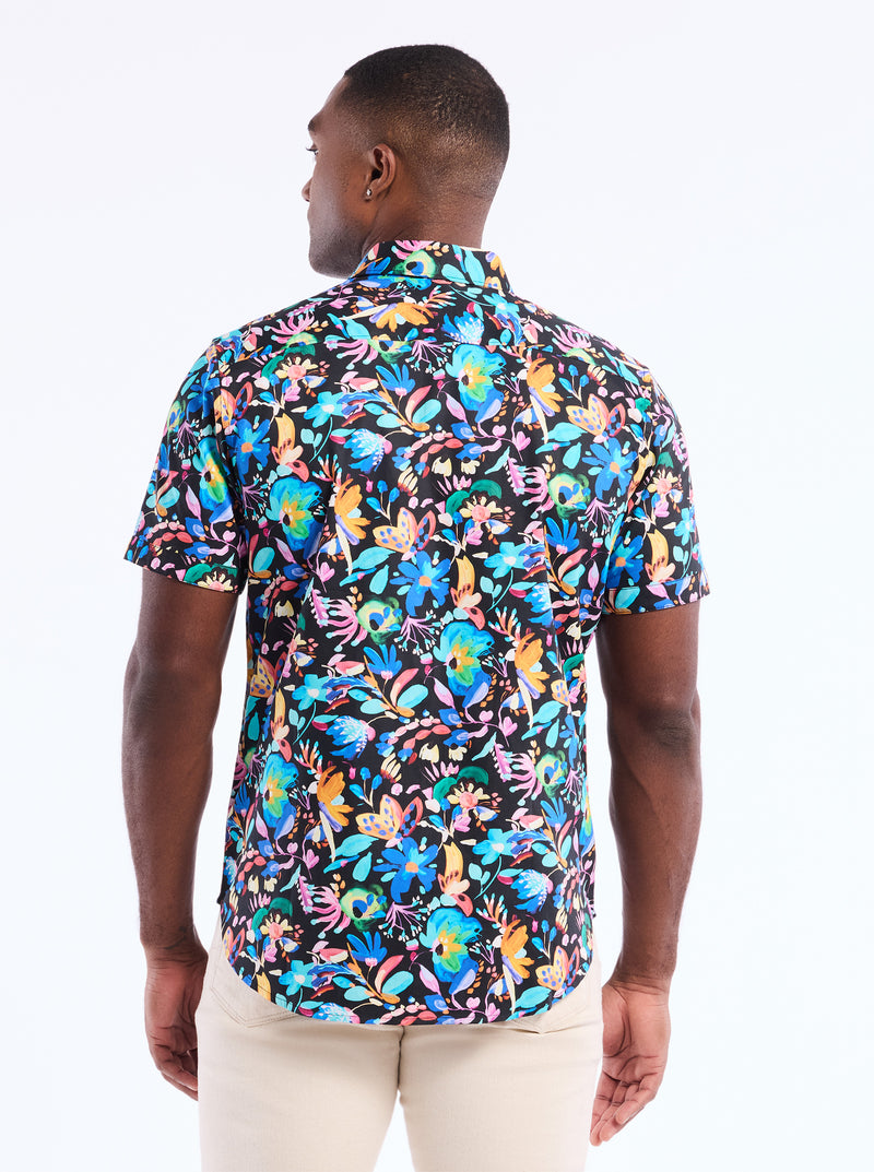 VERNON SHORT SLEEVE BUTTON DOWN SHIRT