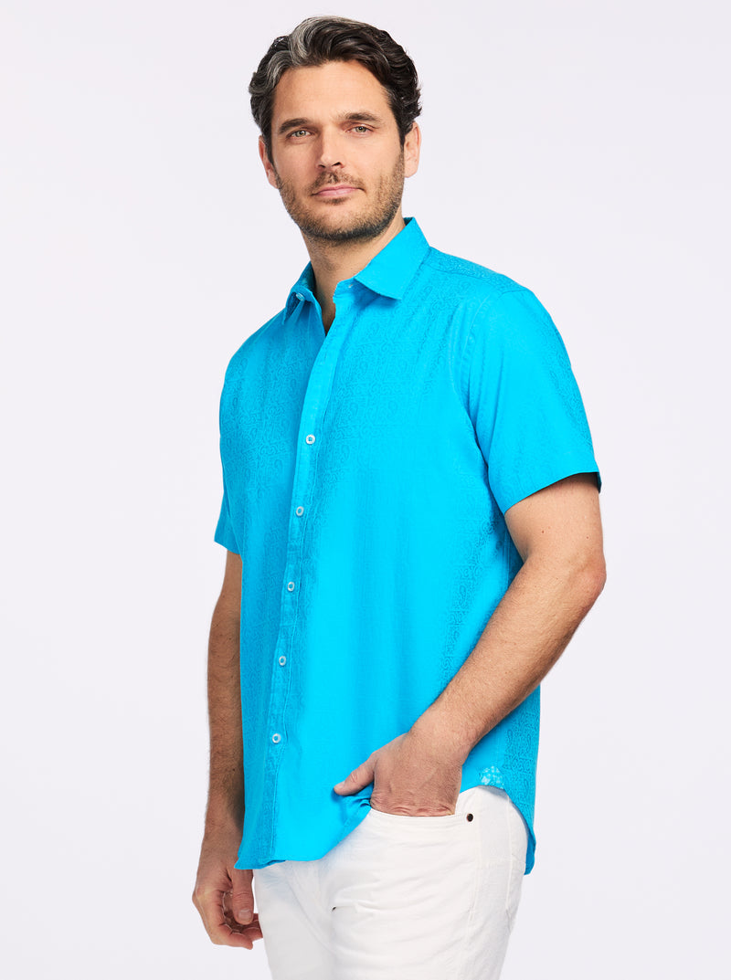WINDSOR 2 SHORT SLEEVE BUTTON DOWN SHIRT