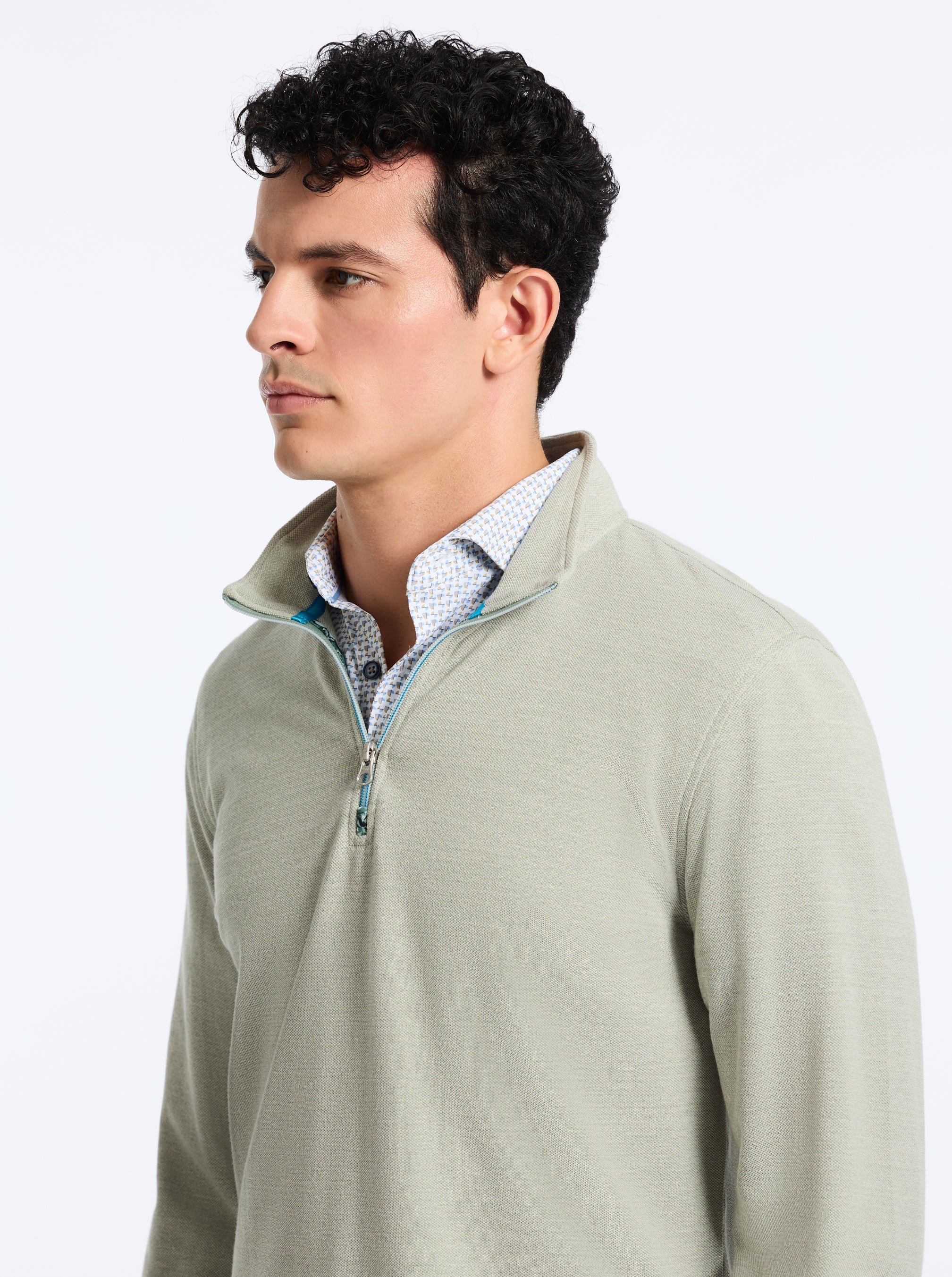 HOBSON LONG SLEEVE KNIT SHIRT