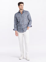 EGTON LONG SLEEVE BUTTON DOWN SHIRT