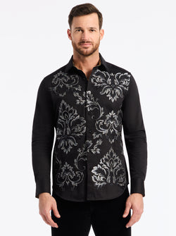 LIMITED EDITION LION'S SHADOW LONG SLEEVE BUTTON DOWN SHIRT TALL