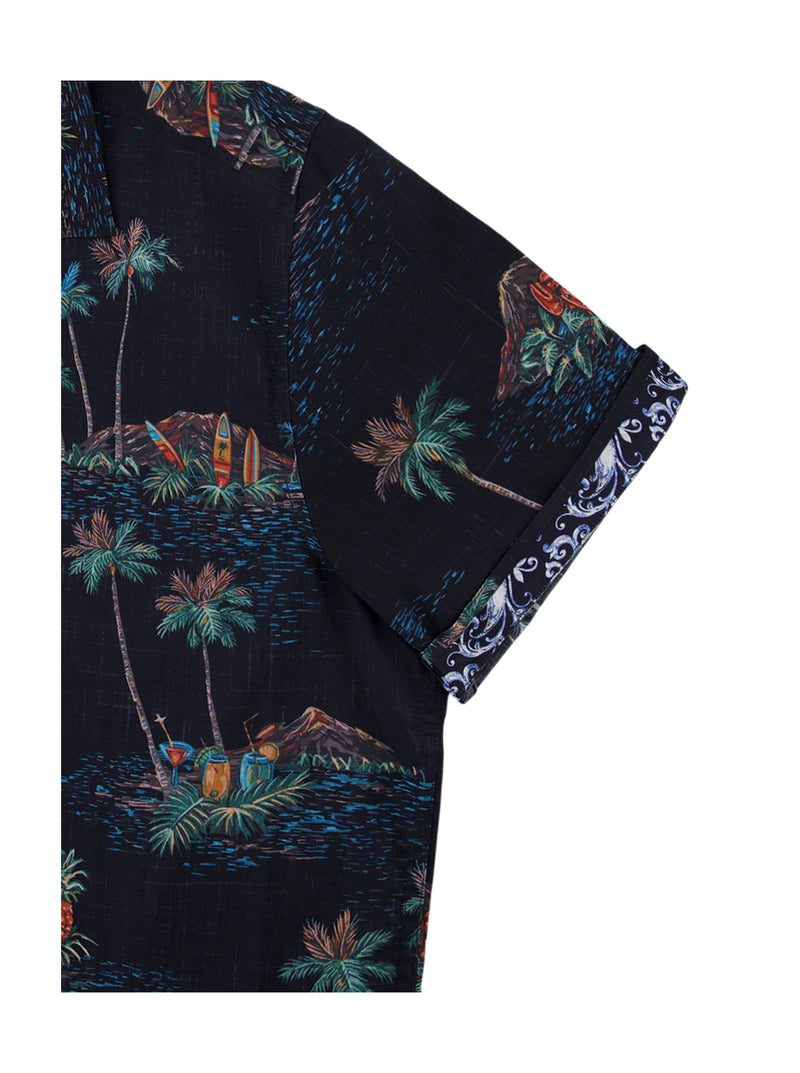 KAUAI SHORT SLEEVE BUTTON DOWN SHIRT
