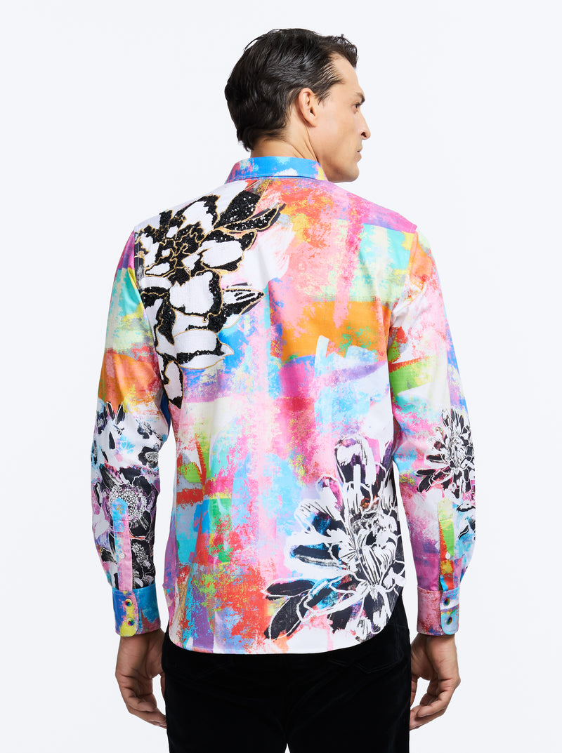 LIMITED EDITION THE GO-GO LONG SLEEVE BUTTON DOWN SHIRT