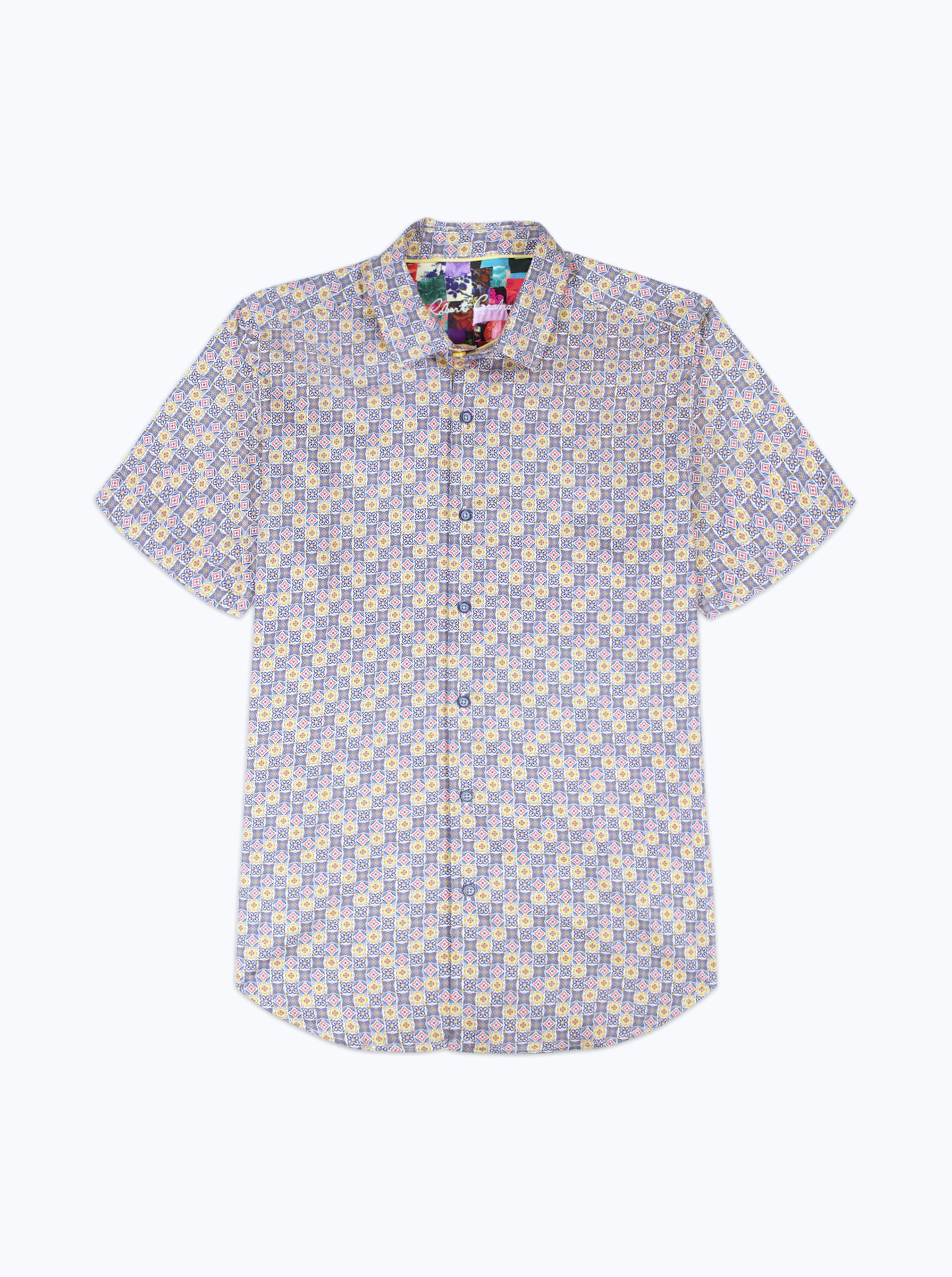 KINLOCH SHORT SLEEVE BUTTON DOWN SHIRT