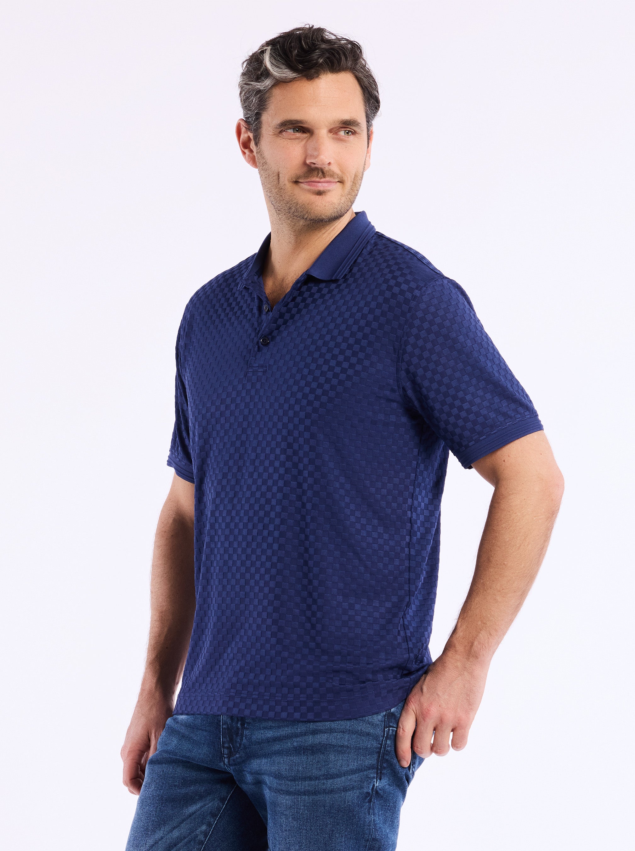 AARON SHORT SLEEVE POLO
