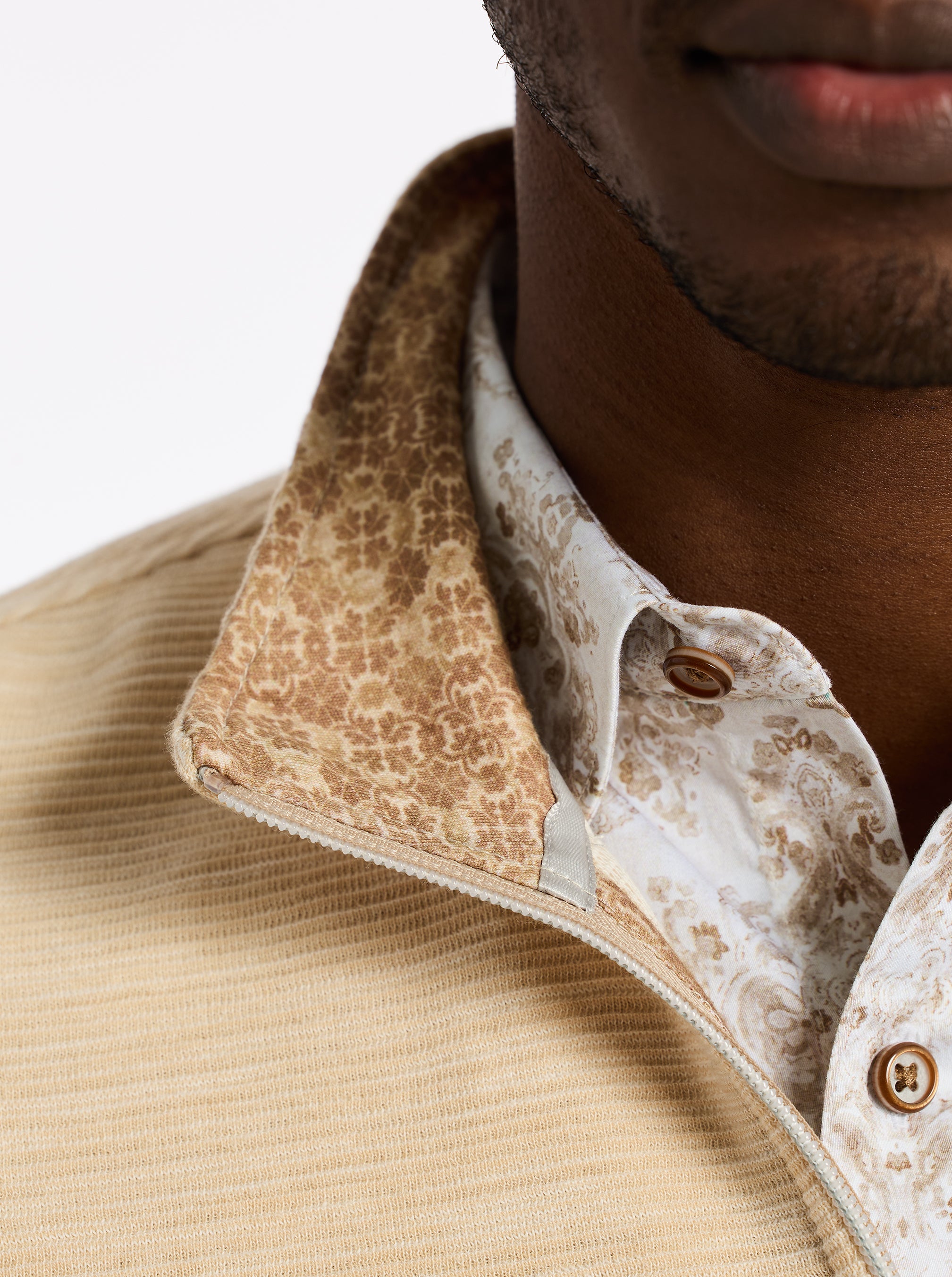 LEDSON LONG SLEEVE KNIT SHIRT