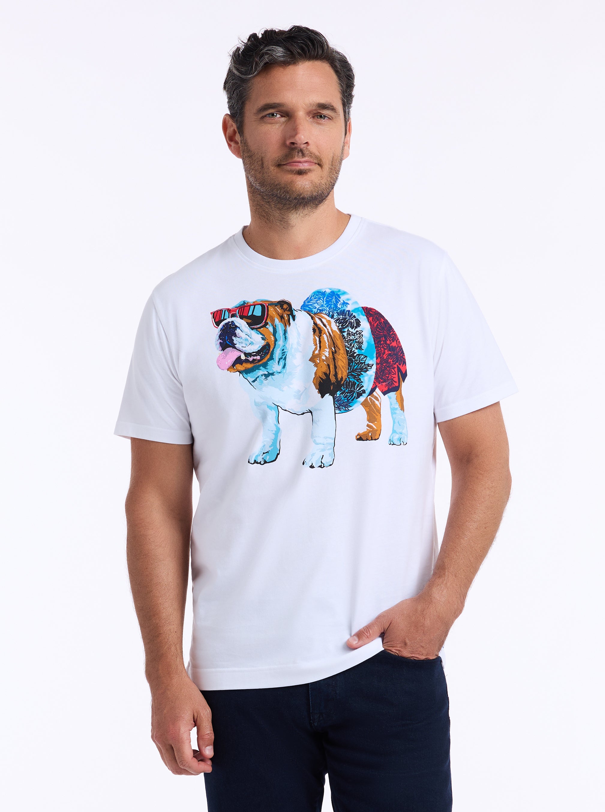 POOL DAY GRAHAM SHORT SLEEVE T-SHIRT