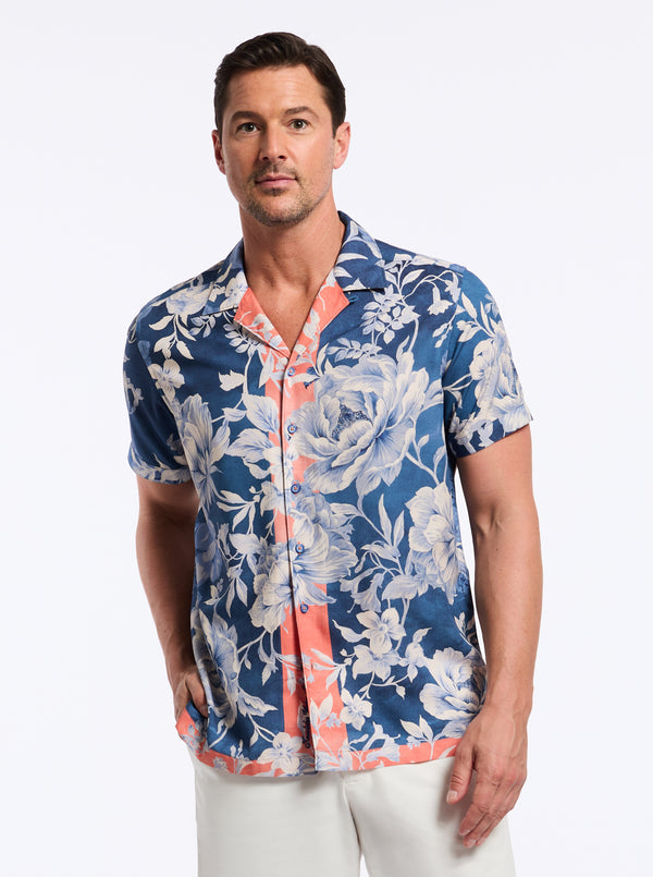 MALTA SHORT SLEEVE BUTTON DOWN SHIRT