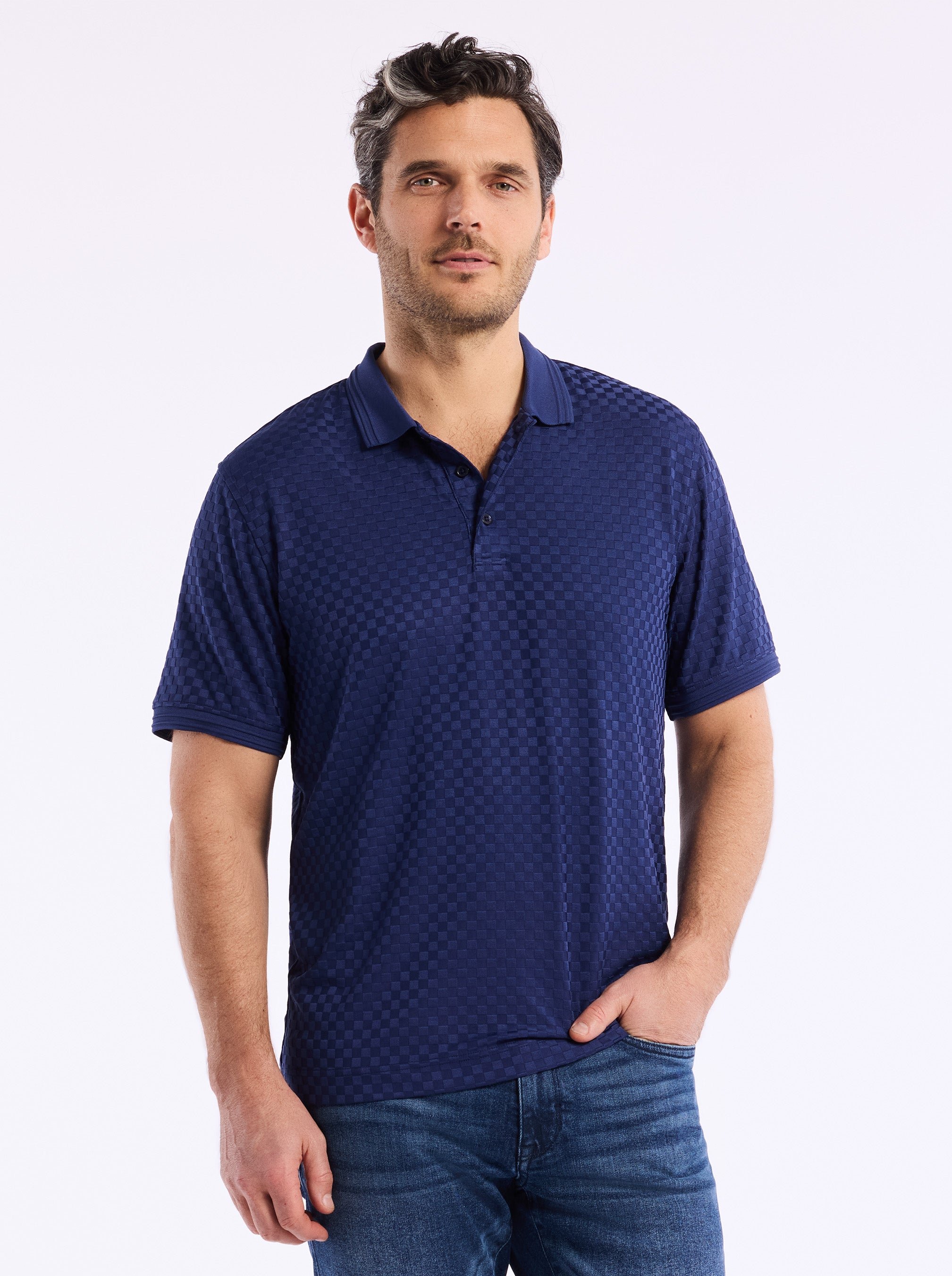 AARON SHORT SLEEVE POLO