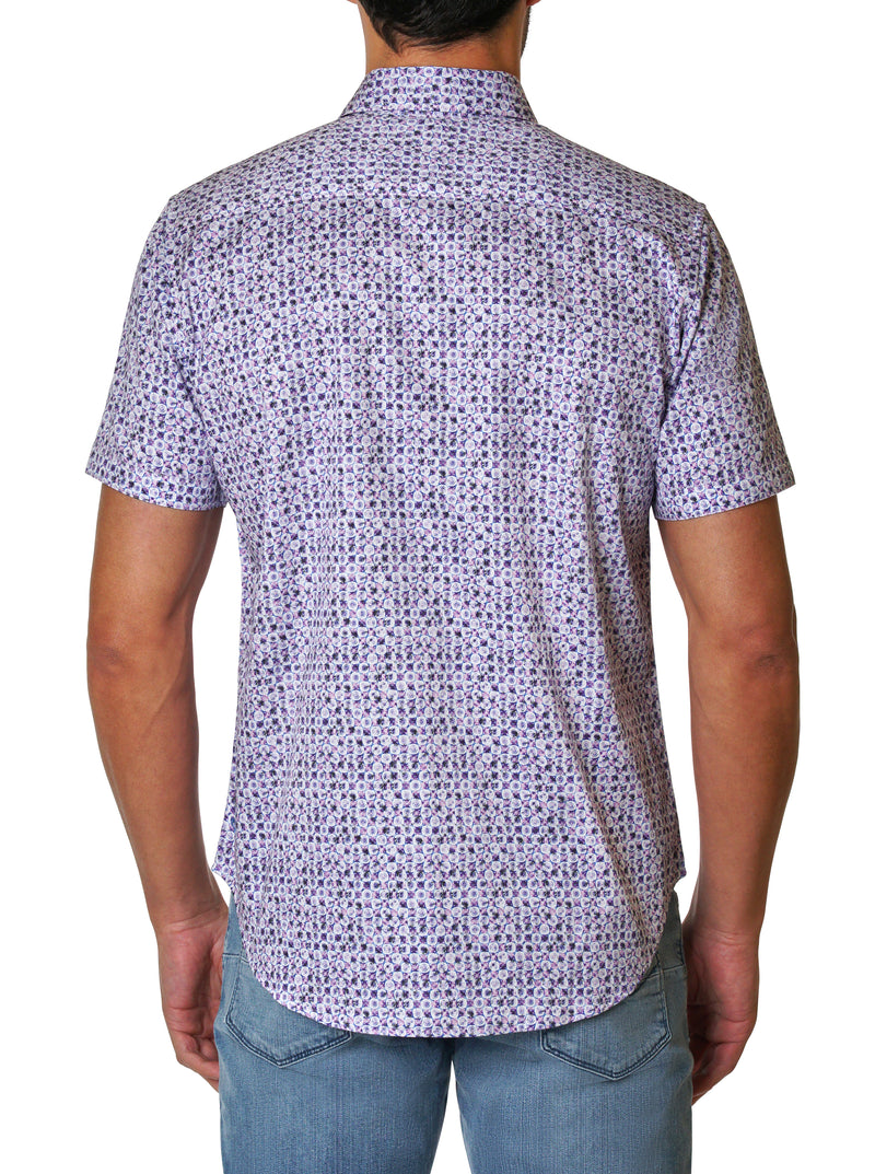 ATKINS SHORT SLEEVE BUTTON DOWN SHIRT