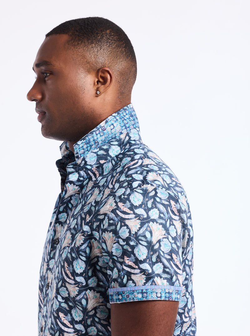 FRESNO SHORT SLEEVE BUTTON DOWN SHIRT