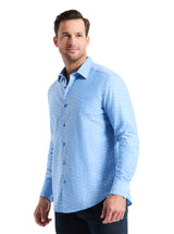 STELLMAN LONG SLEEVE BUTTON DOWN SHIRT