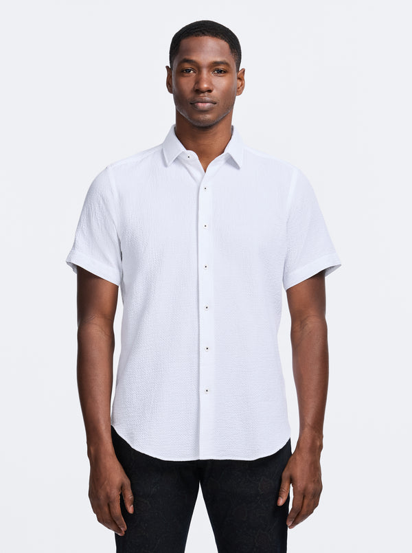 REID SHORT SLEEVE BUTTON DOWN SHIRT