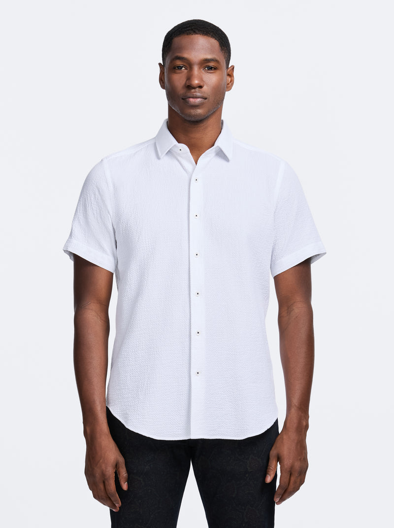 REID SHORT SLEEVE BUTTON DOWN SHIRT