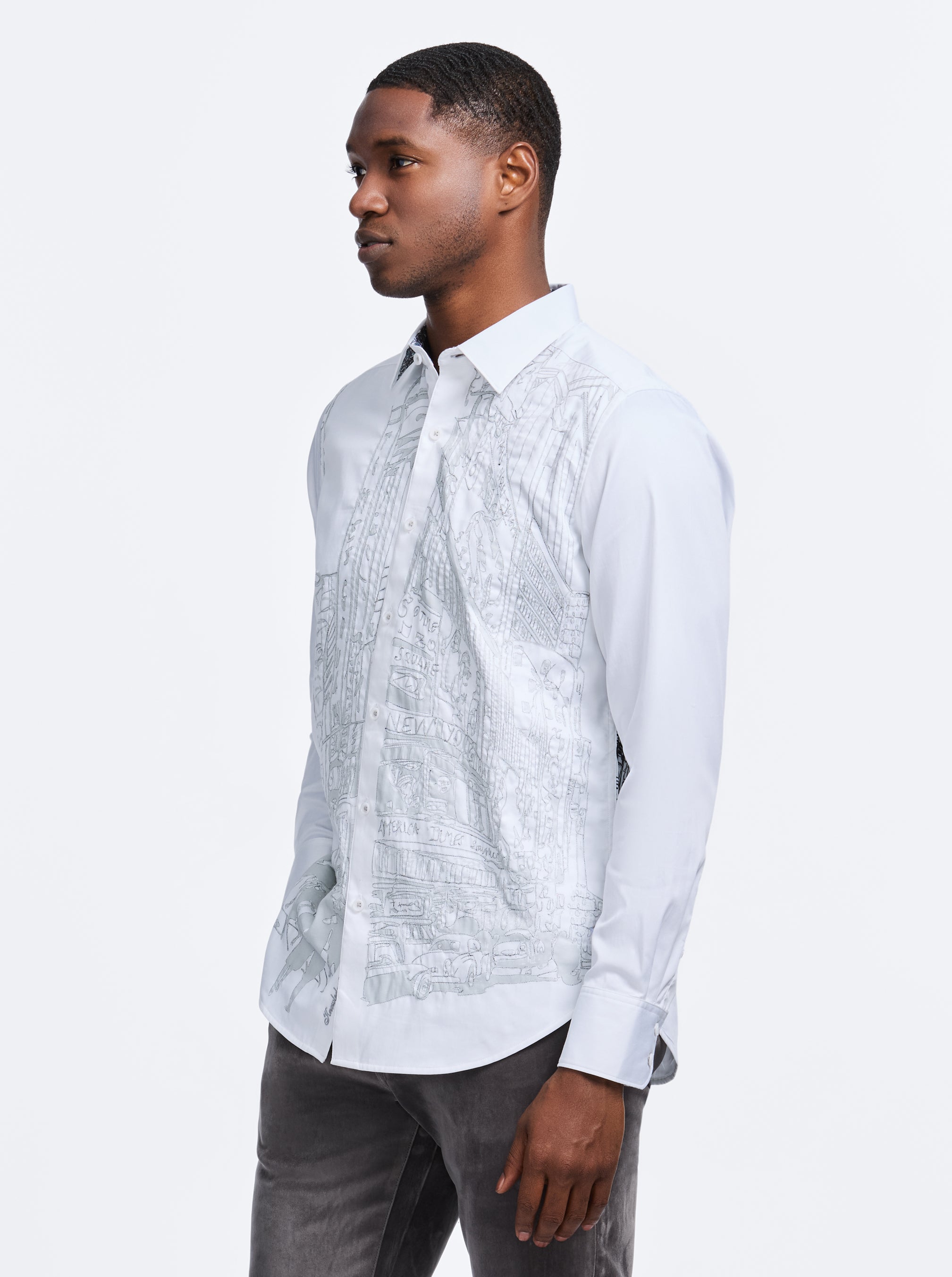 URBAN CLASSICS LONG SLEEVE BUTTON DOWN SHIRT