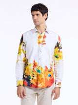 LIMITED EDITION PALETTE ROYAL LONG SLEEVE BUTTON DOWN SHIRT