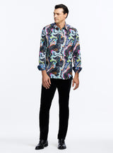 COBEK LONG SLEEVE BUTTON DOWN SHIRT