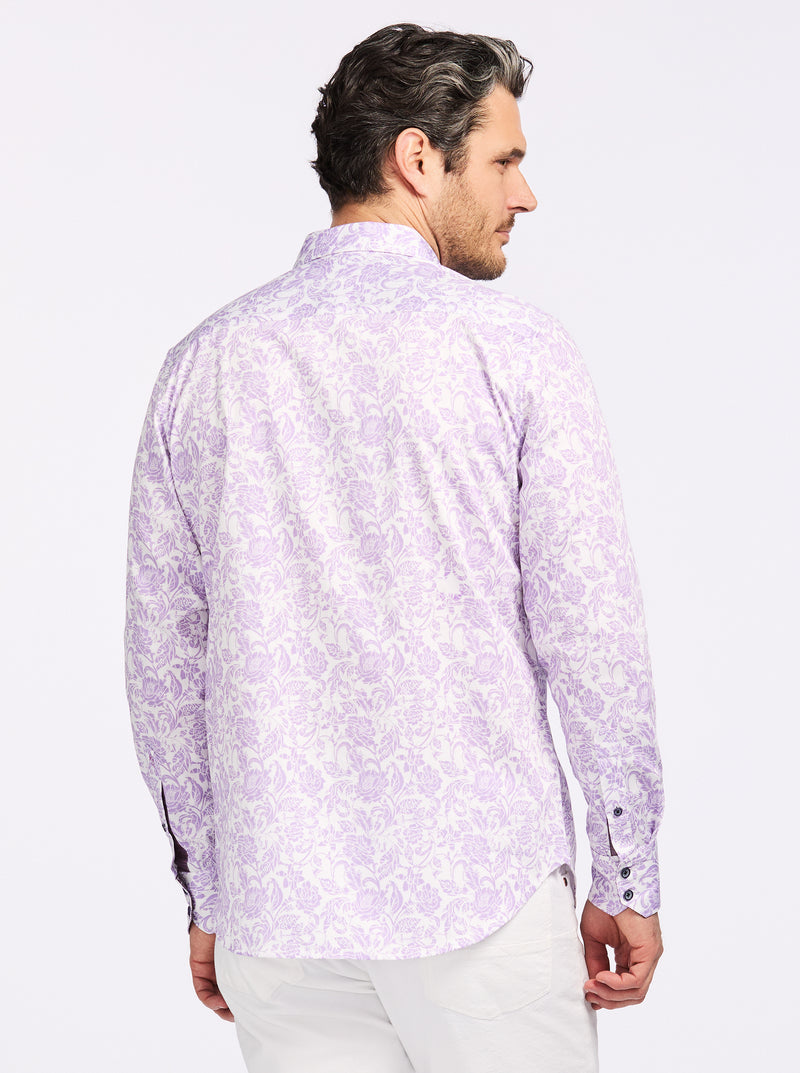 CALEDON LONG SLEEVE BUTTON DOWN SHIRT