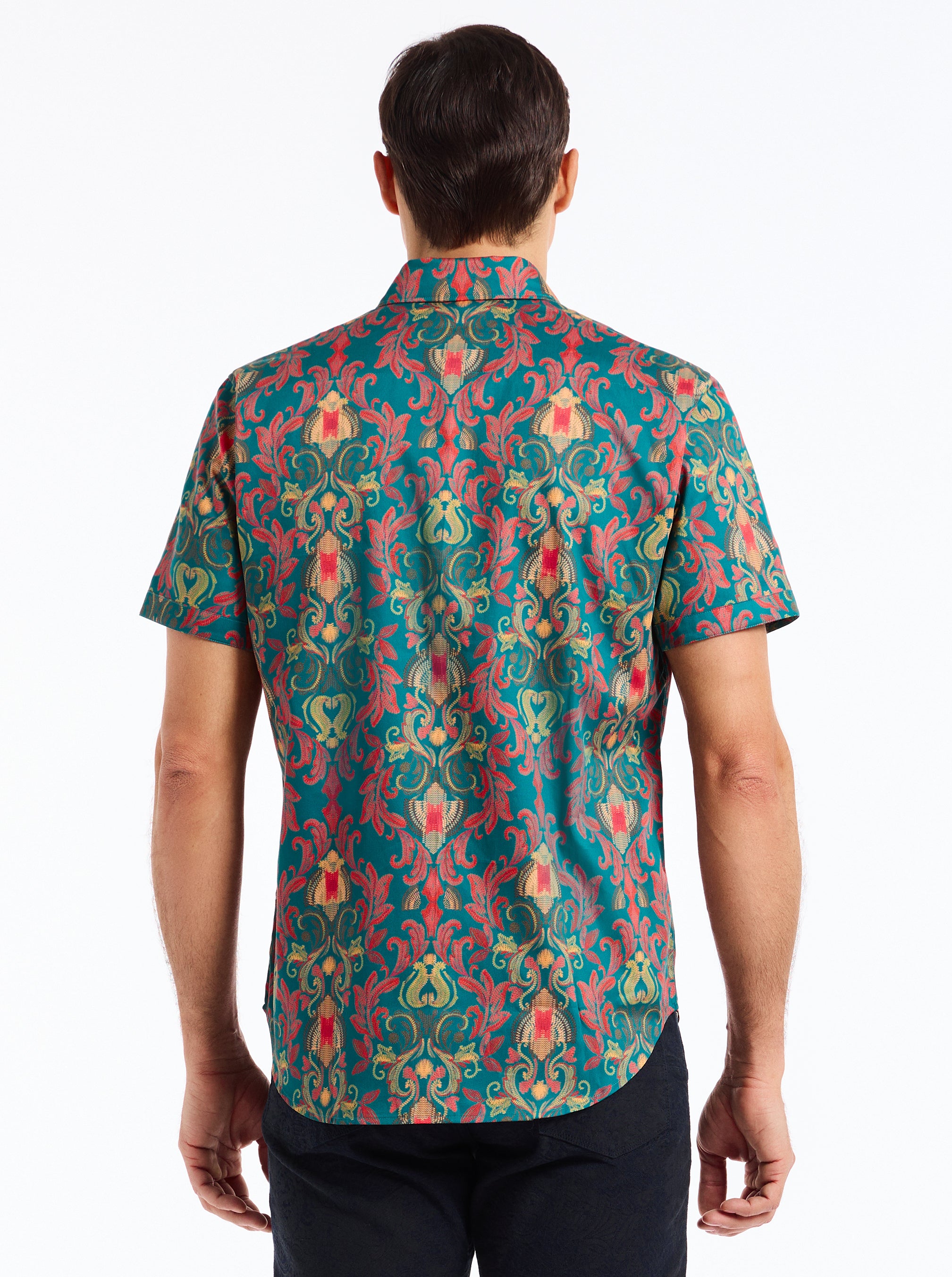 VALOR SHORT SLEEVE BUTTON DOWN SHIRT