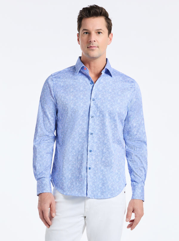 KEFALONIA LONG SLEEVE BUTTON DOWN SHIRT