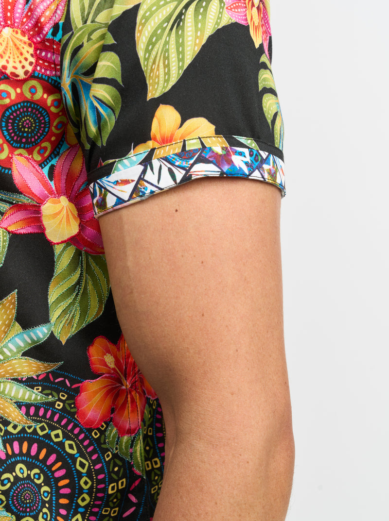 BURMA SHORT SLEEVE BUTTON DOWN SHIRT