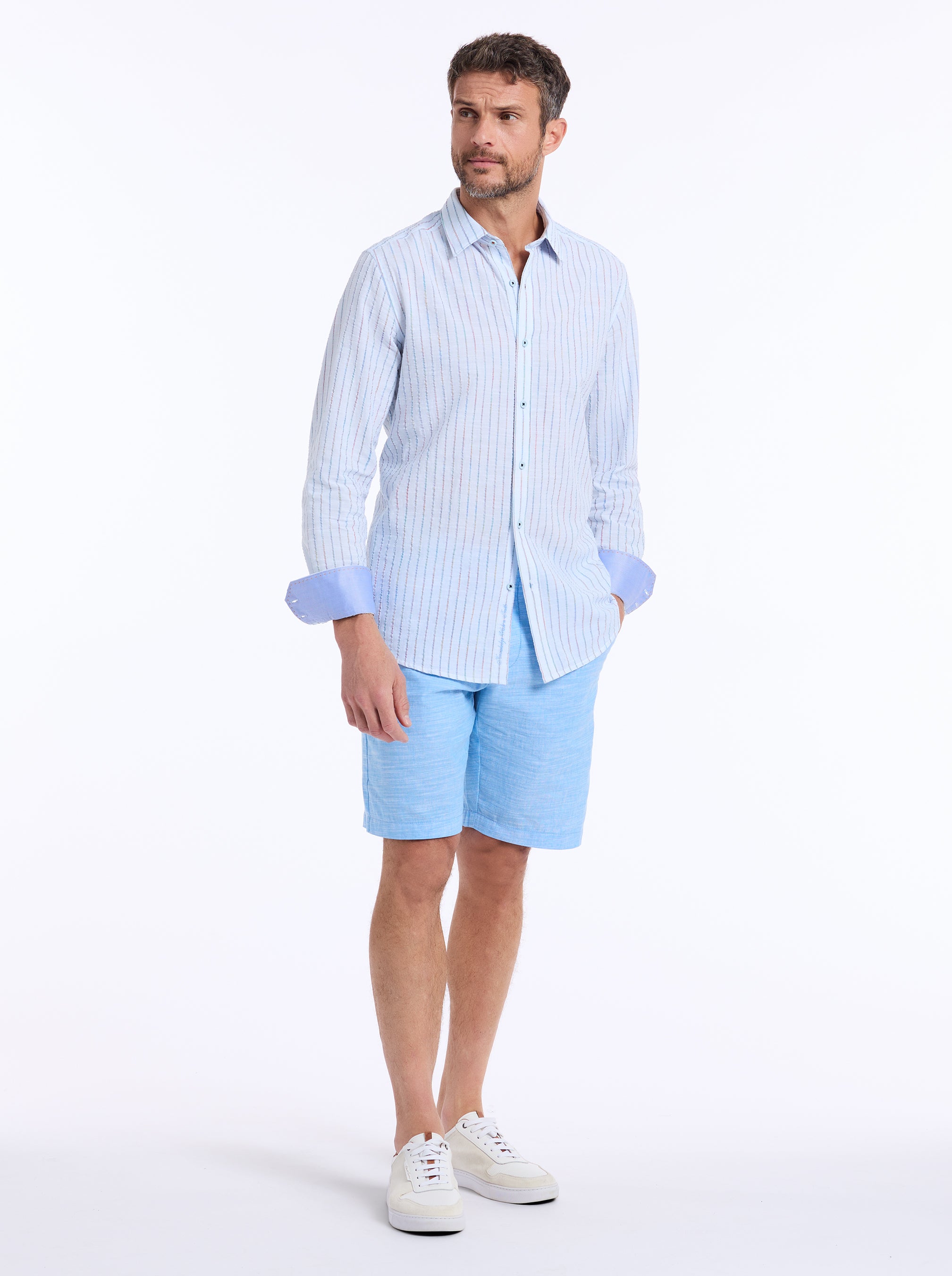 WYTHBURN LONG SLEEVE BUTTON DOWN SHIRT