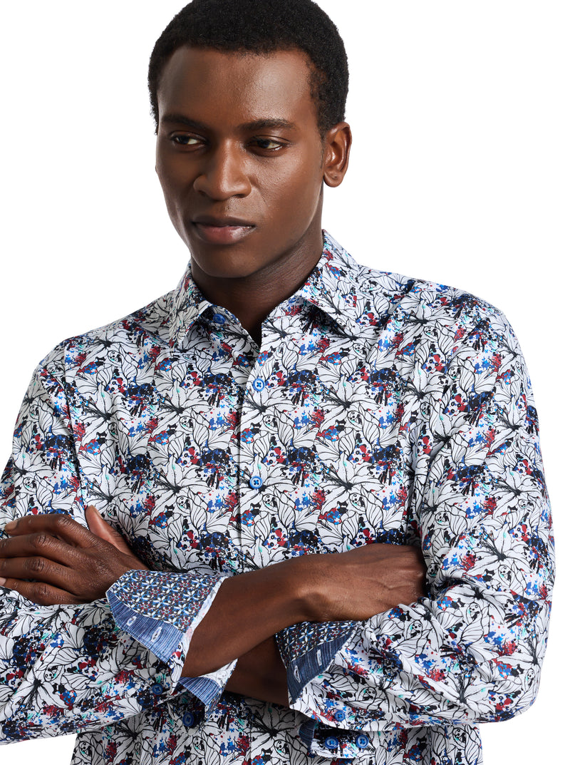 FENTON LONG SLEEVE BUTTON DOWN SHIRT