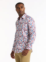 NATE LONG SLEEVE BUTTON DOWN SHIRT