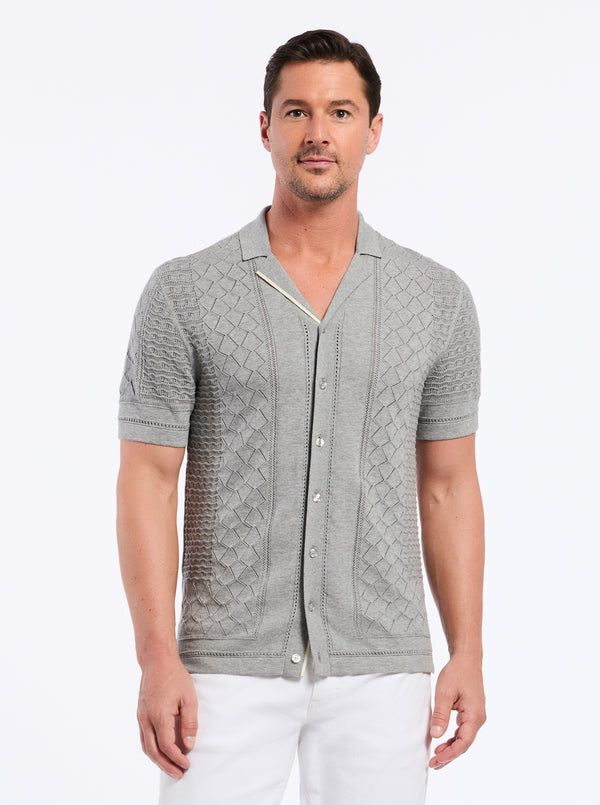 DELMAR SHORT SLEEVE SWEATER
