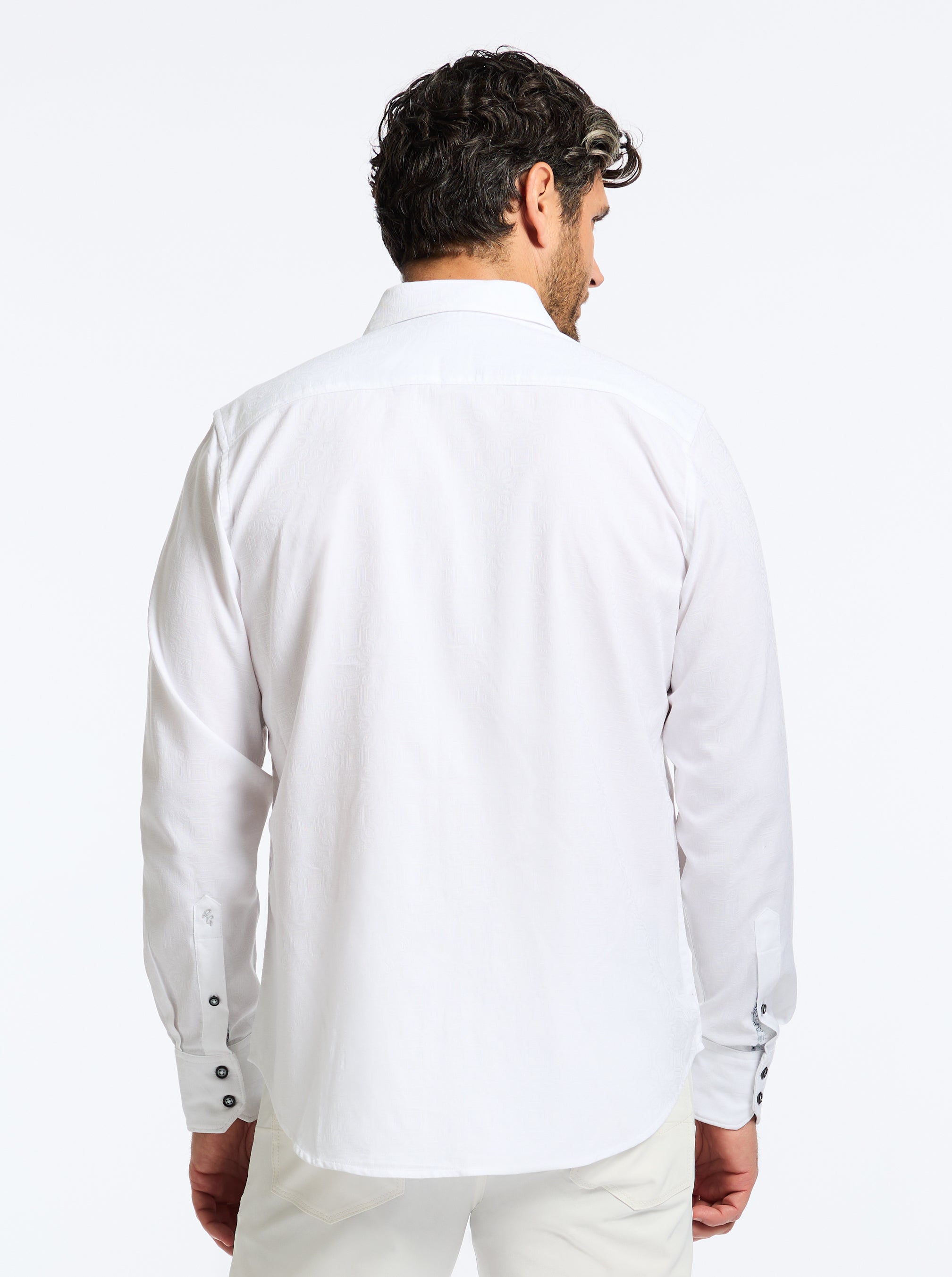 ODYSSEY LONG SLEEVE BUTTON DOWN SHIRT