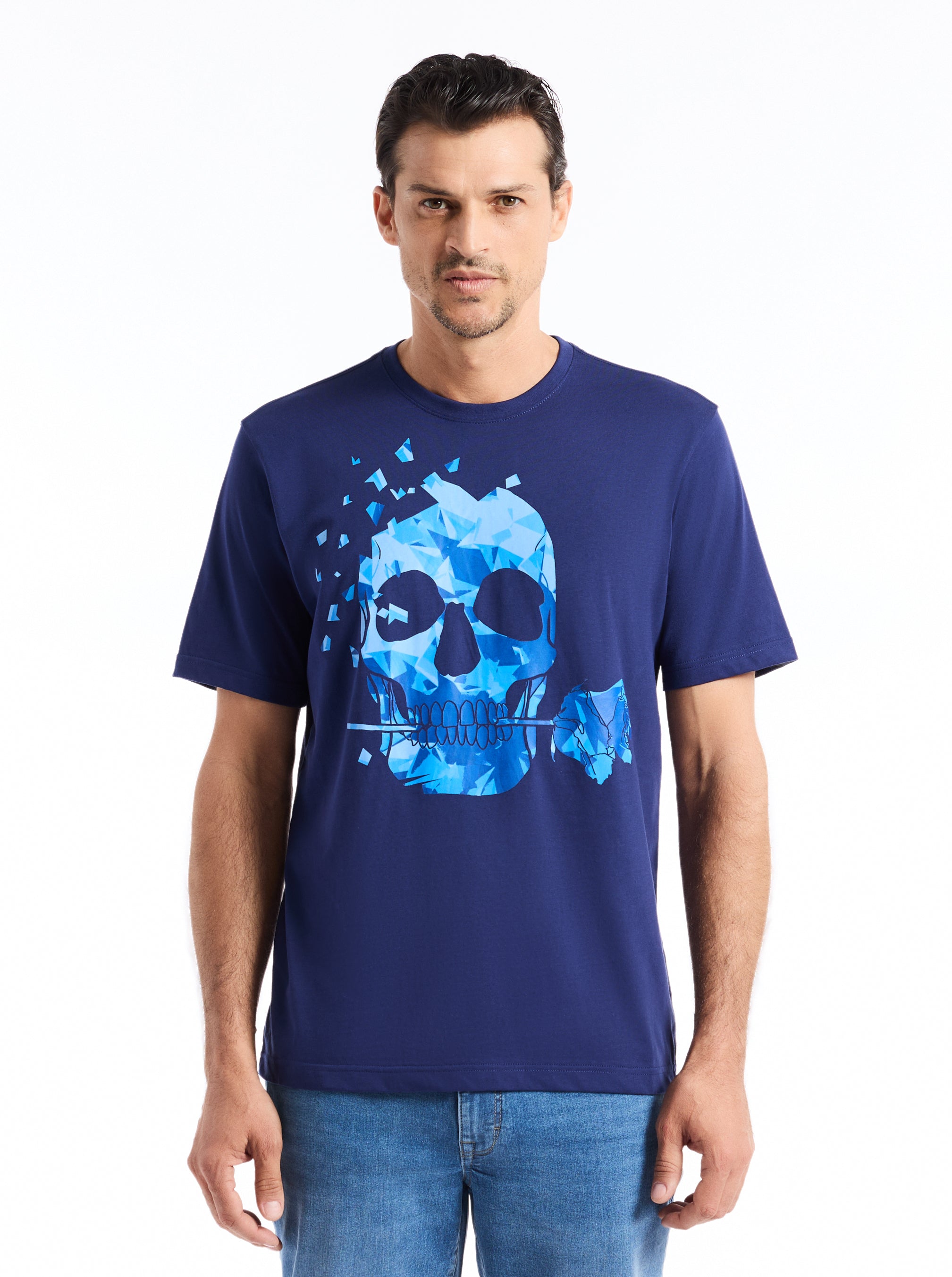 TILE SKULL SHORT SLEEVE T-SHIRT