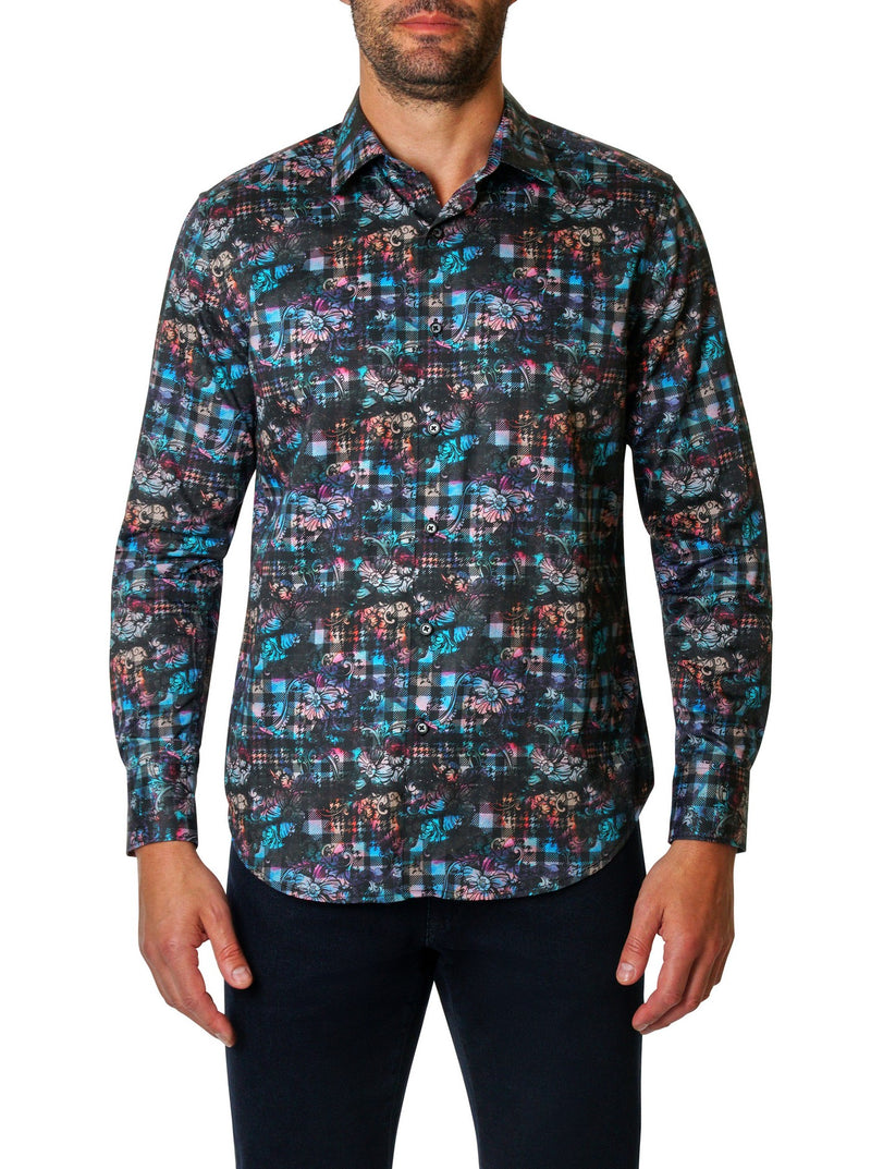 WAGNER LONG SLEEVE BUTTON DOWN SHIRT